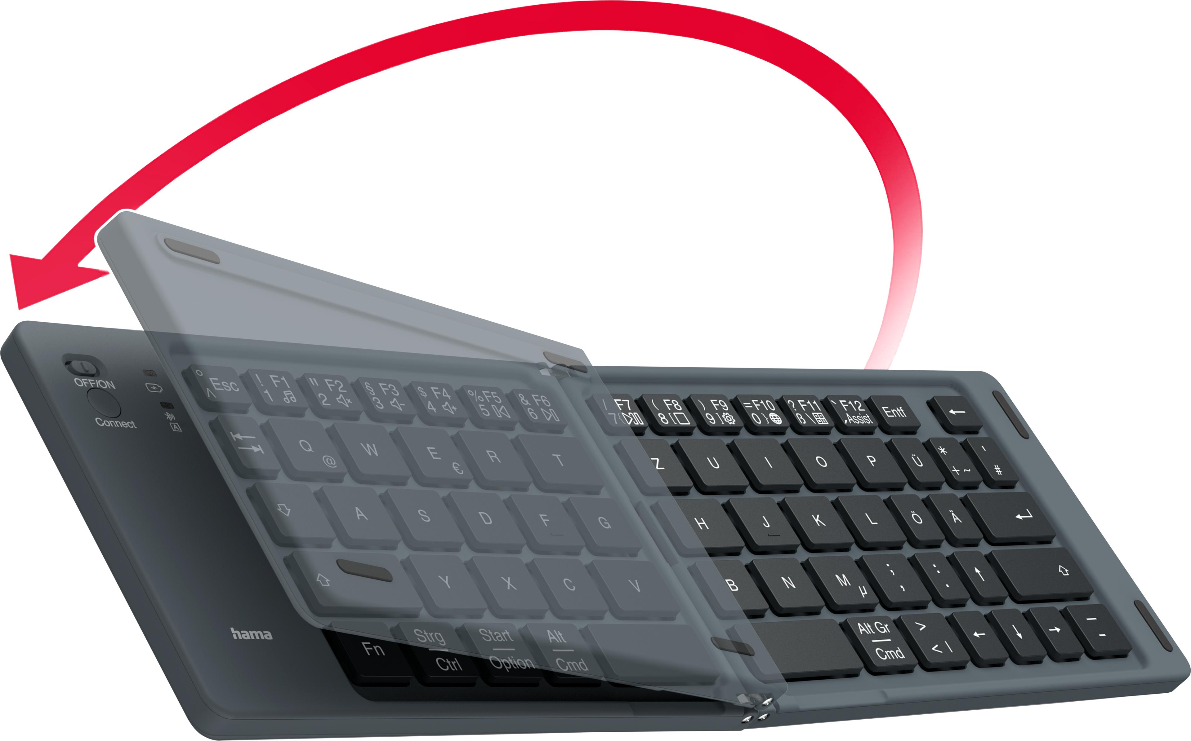 Hama Travel 450 Tastatur faltbar