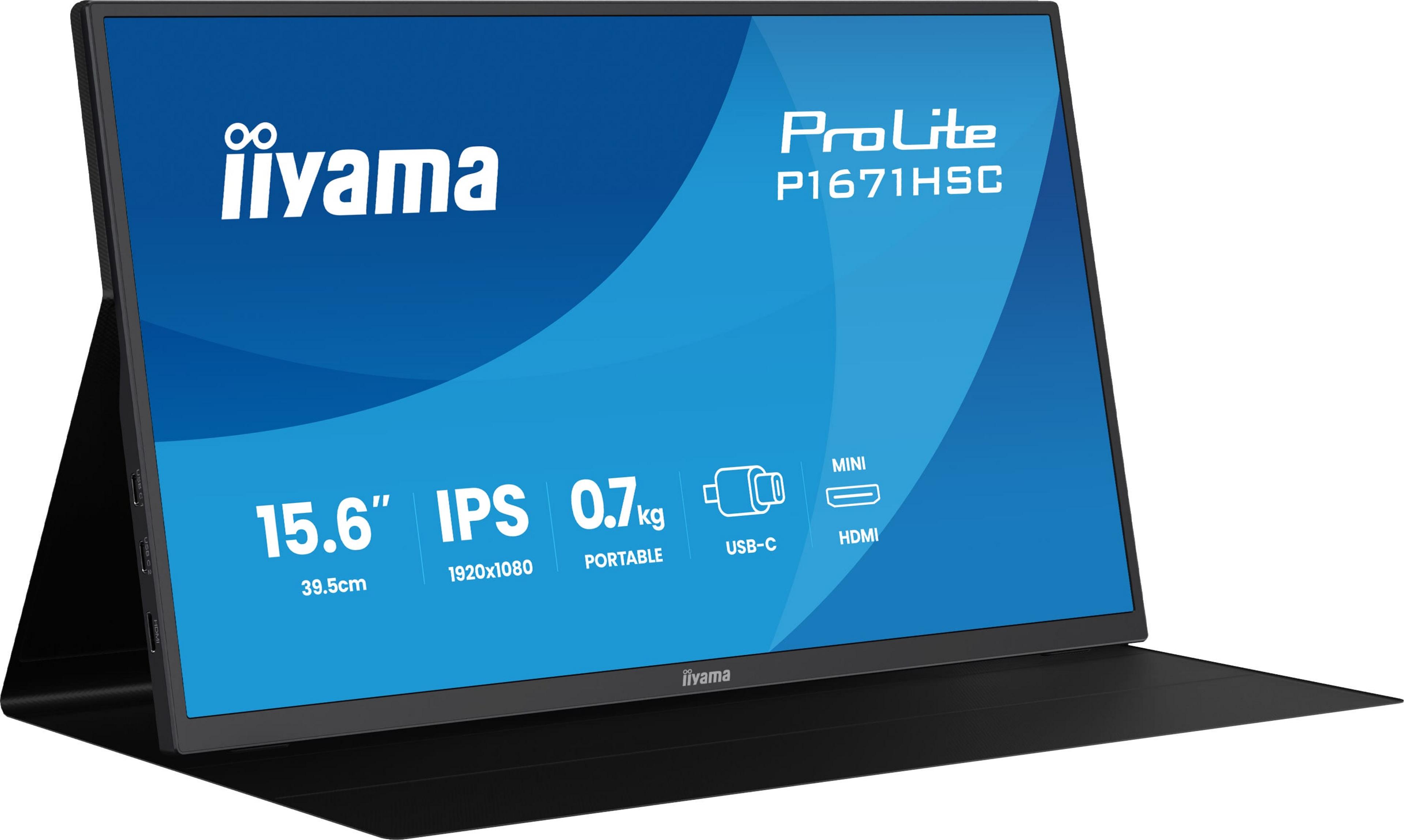 iiyama PL P1671HSC-B1 Portable Monitor