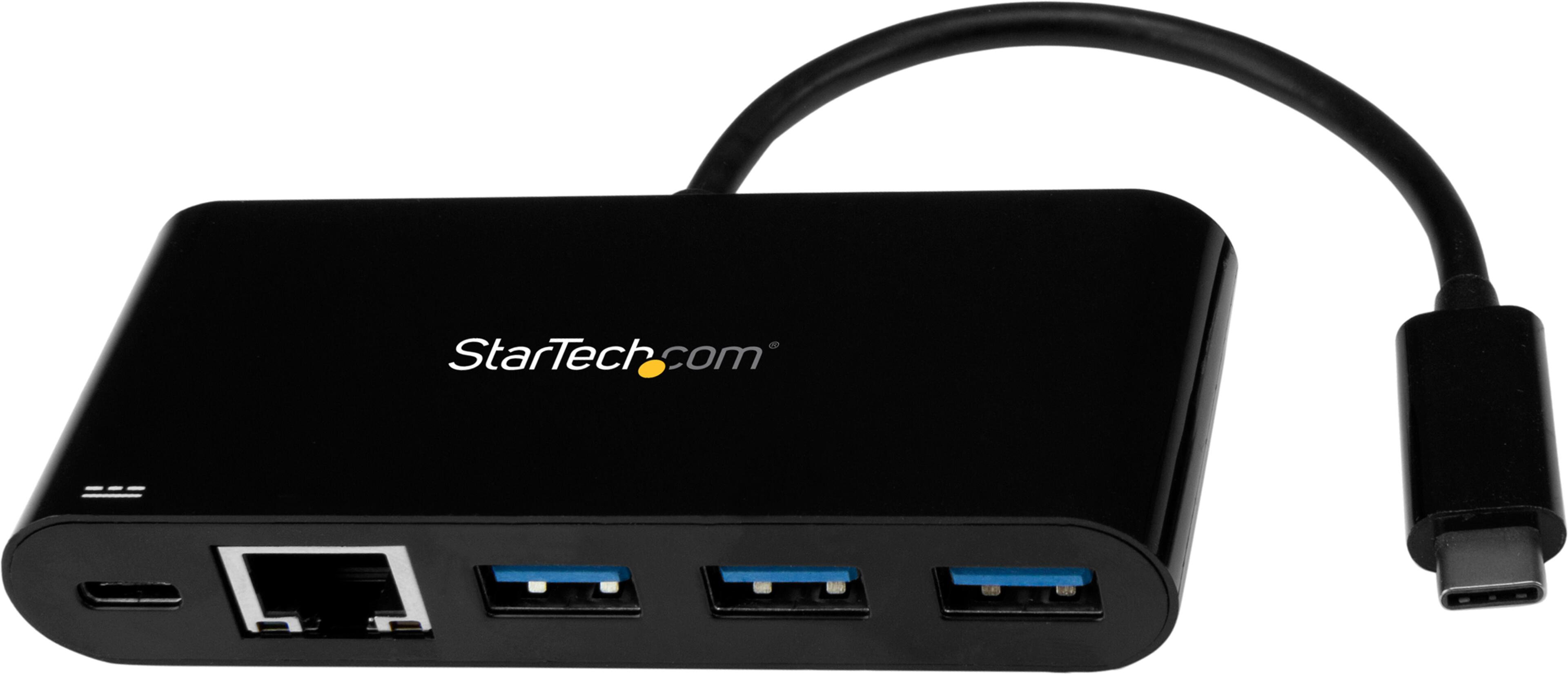 StarTech USB Hub 3.0 3-port + Gb Ethern.