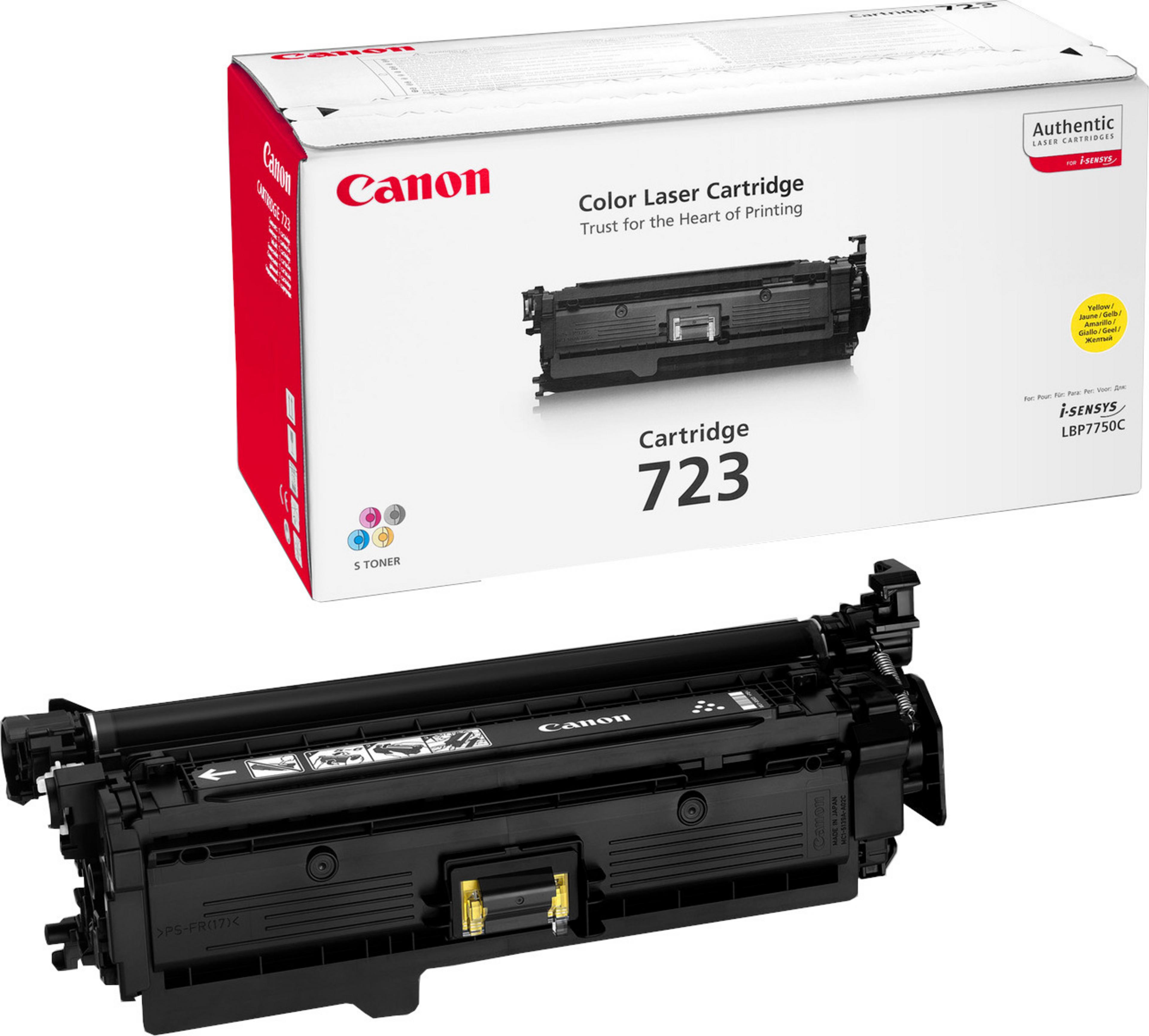 Canon 723Y Toner Yellow