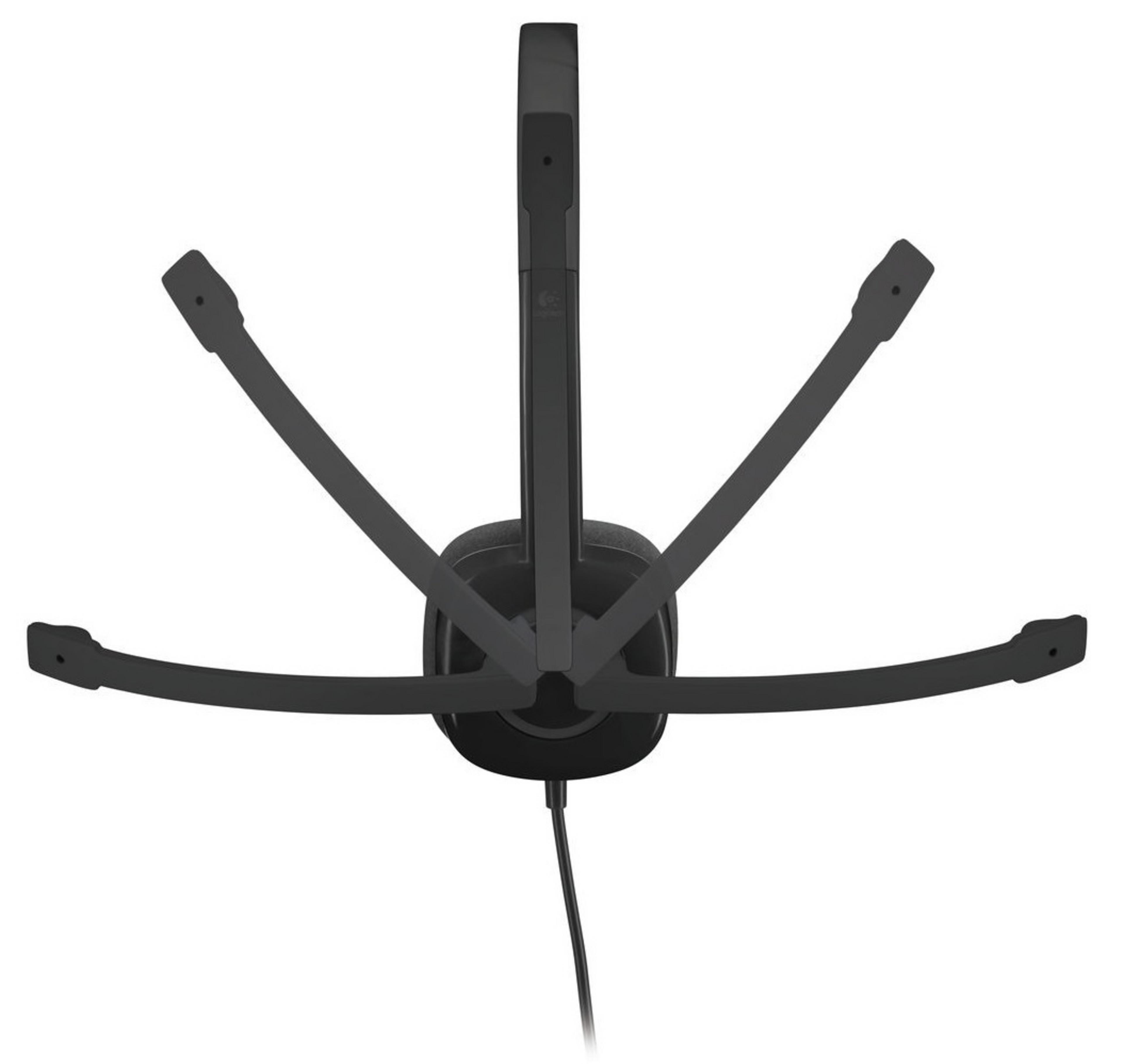 Logitech H151 Stereo Headset Black