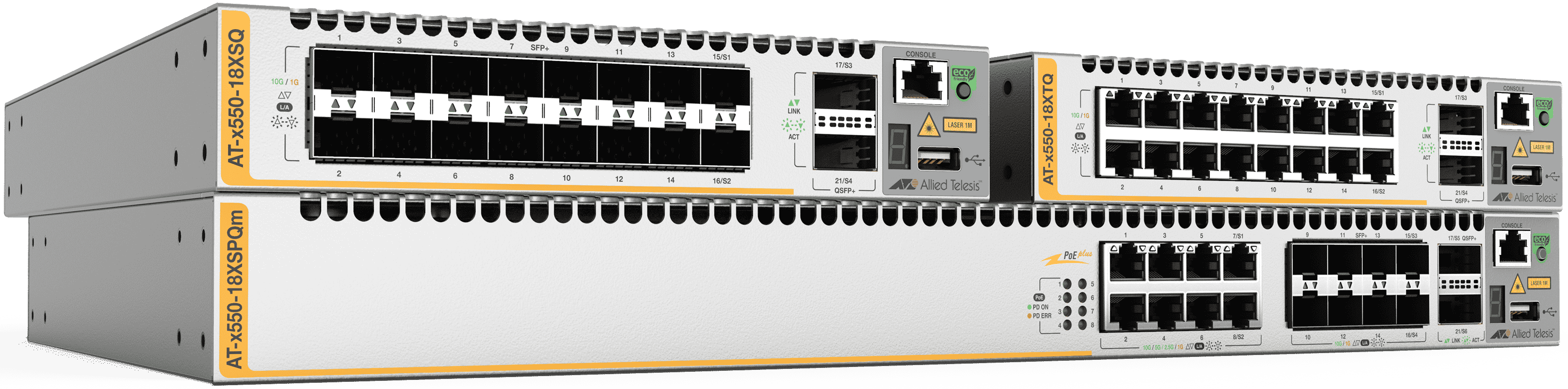 Allied Telesis AT-x550-18XSQ Switch - Thumbnail 2