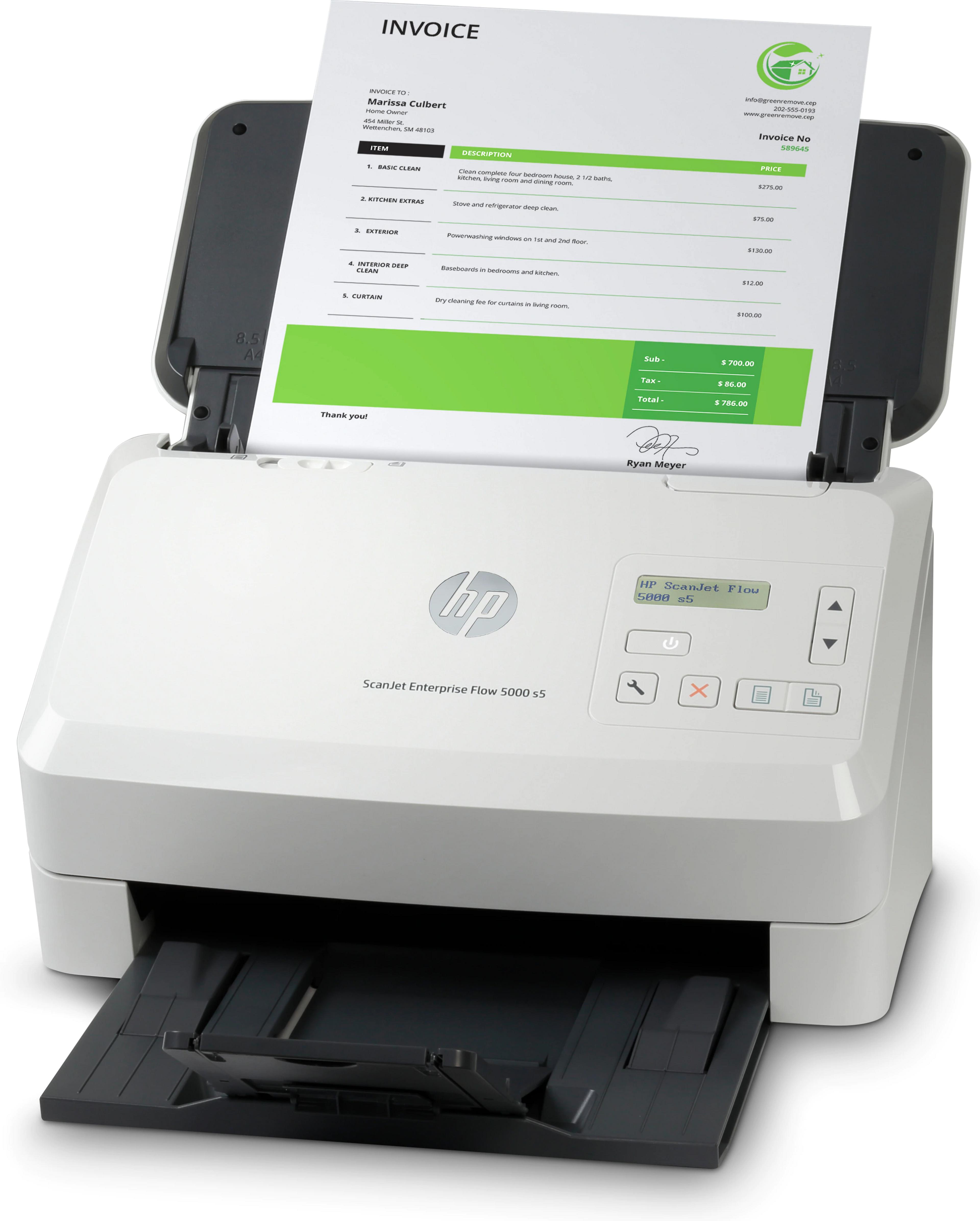HP ScanJet Enterp. Flow 5000 s5 Scanner