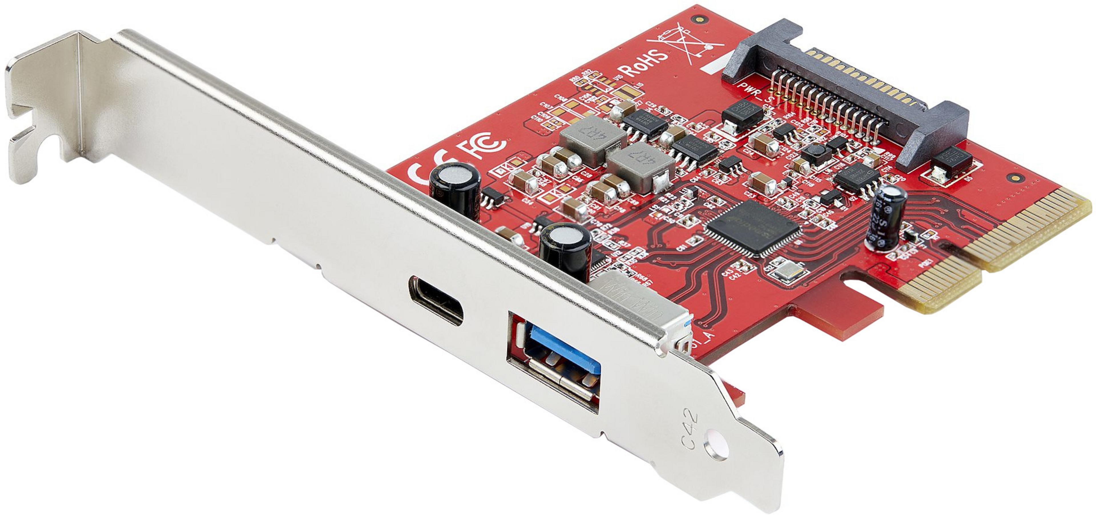 StarTech Dual USB 3.2 PCIe Interface