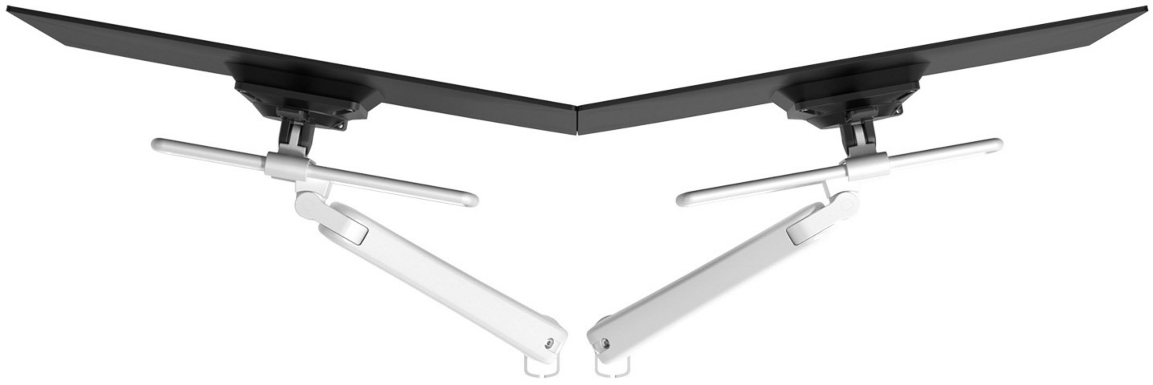 Dataflex Viewprime + Dual Desk Mount