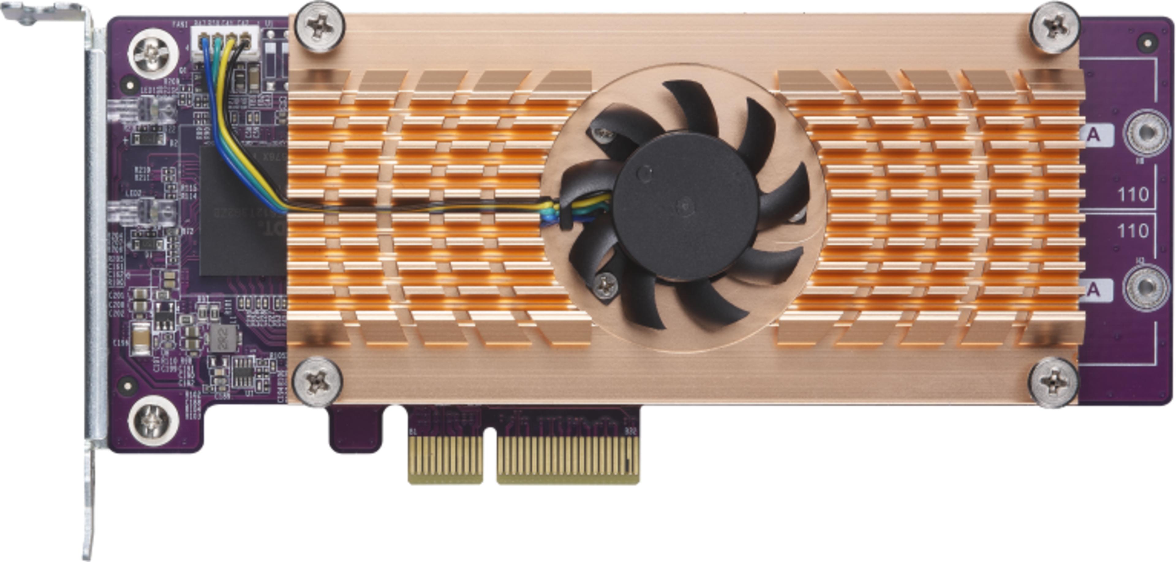 QNAP Quad M.2 PCIe SSD Expansion Card