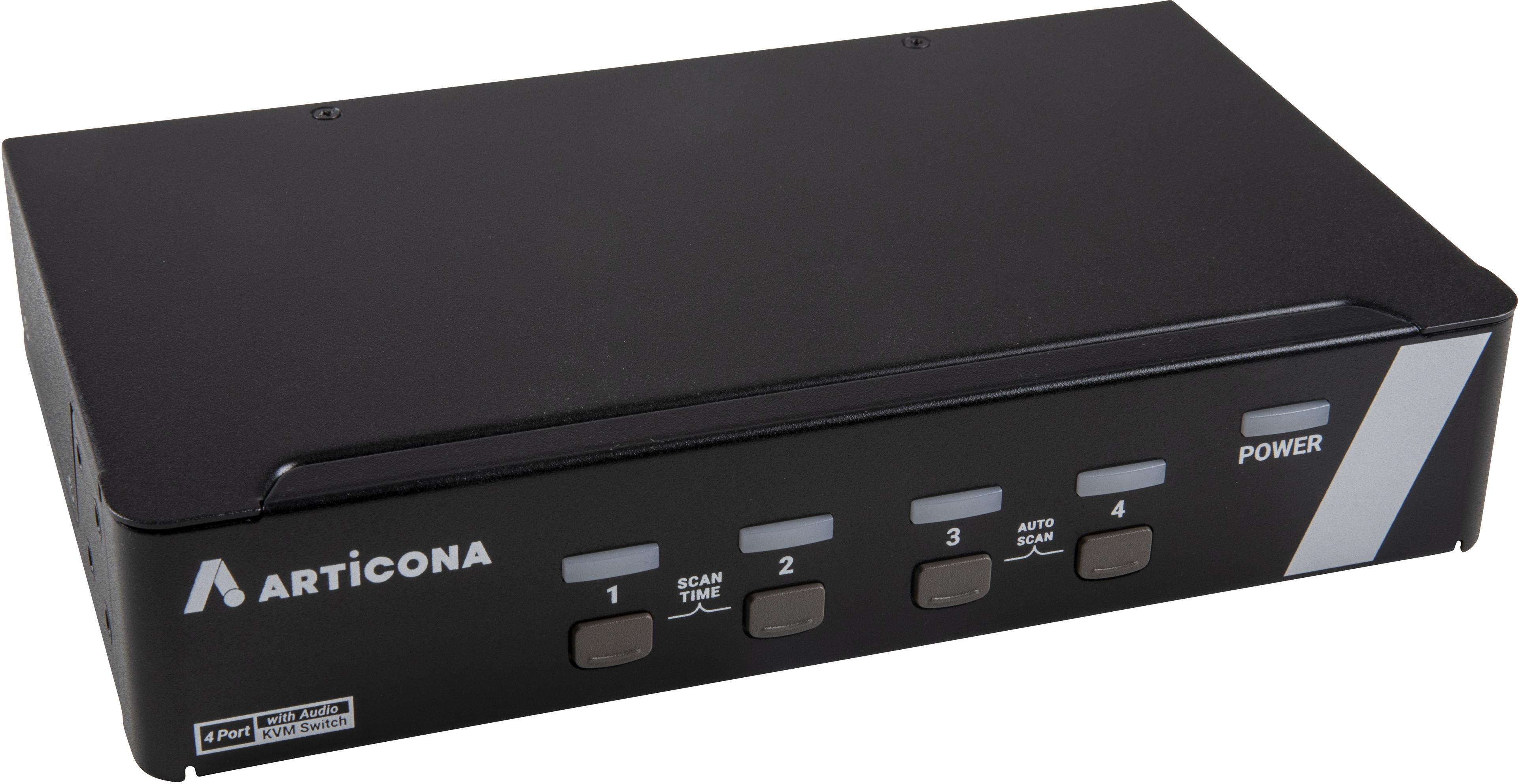 Switch KVM ARTICONA DP USB 4 ports