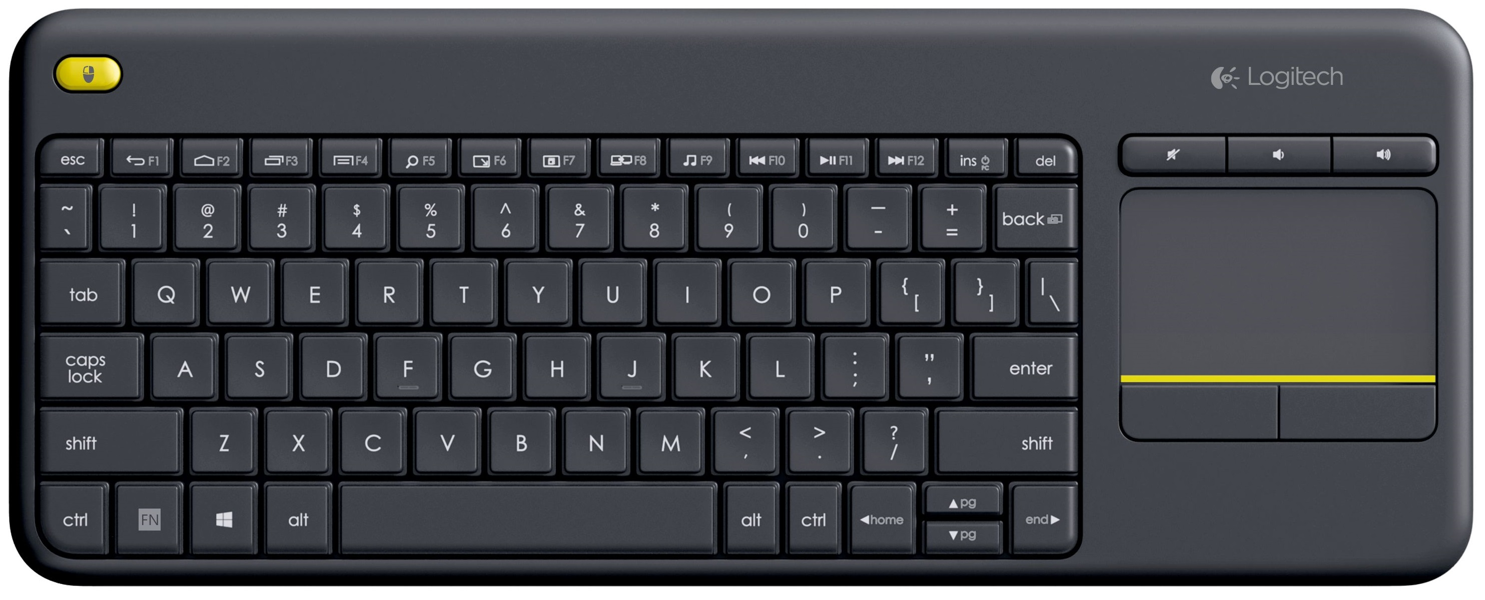 Logitech K400 Plus Wireless Touch