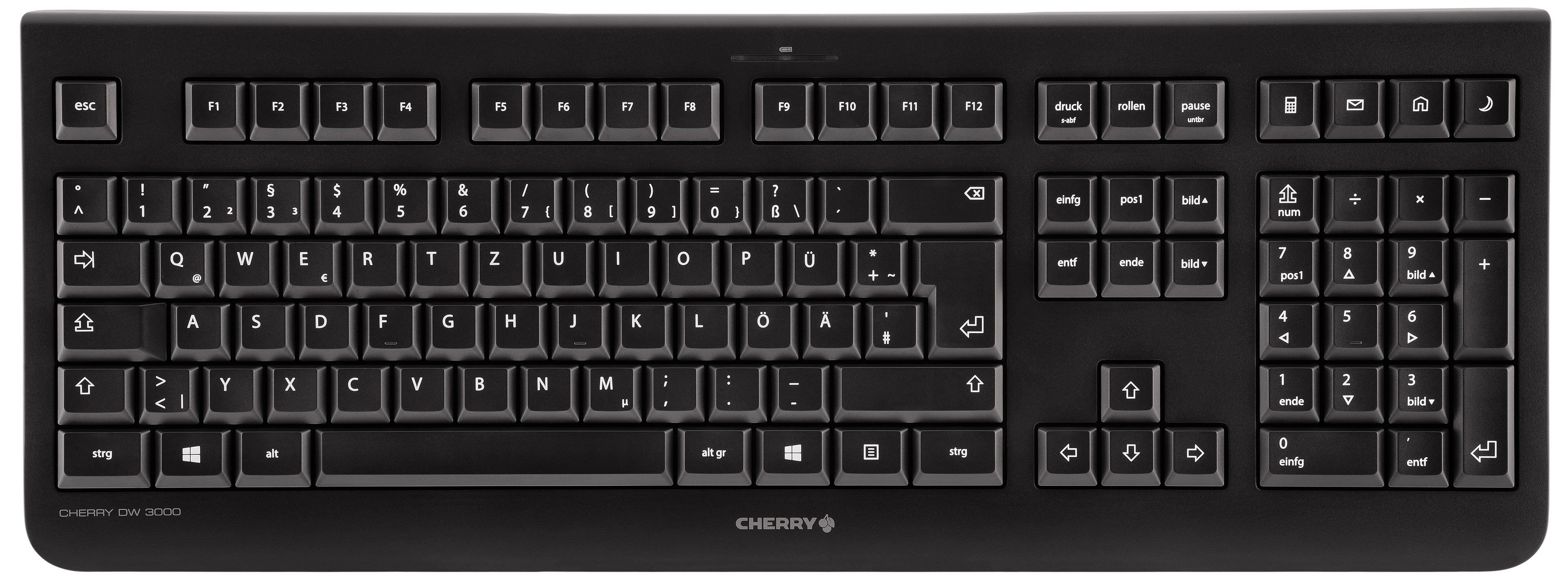CHERRY DW3000 Keyboard & Mouse Set Black
