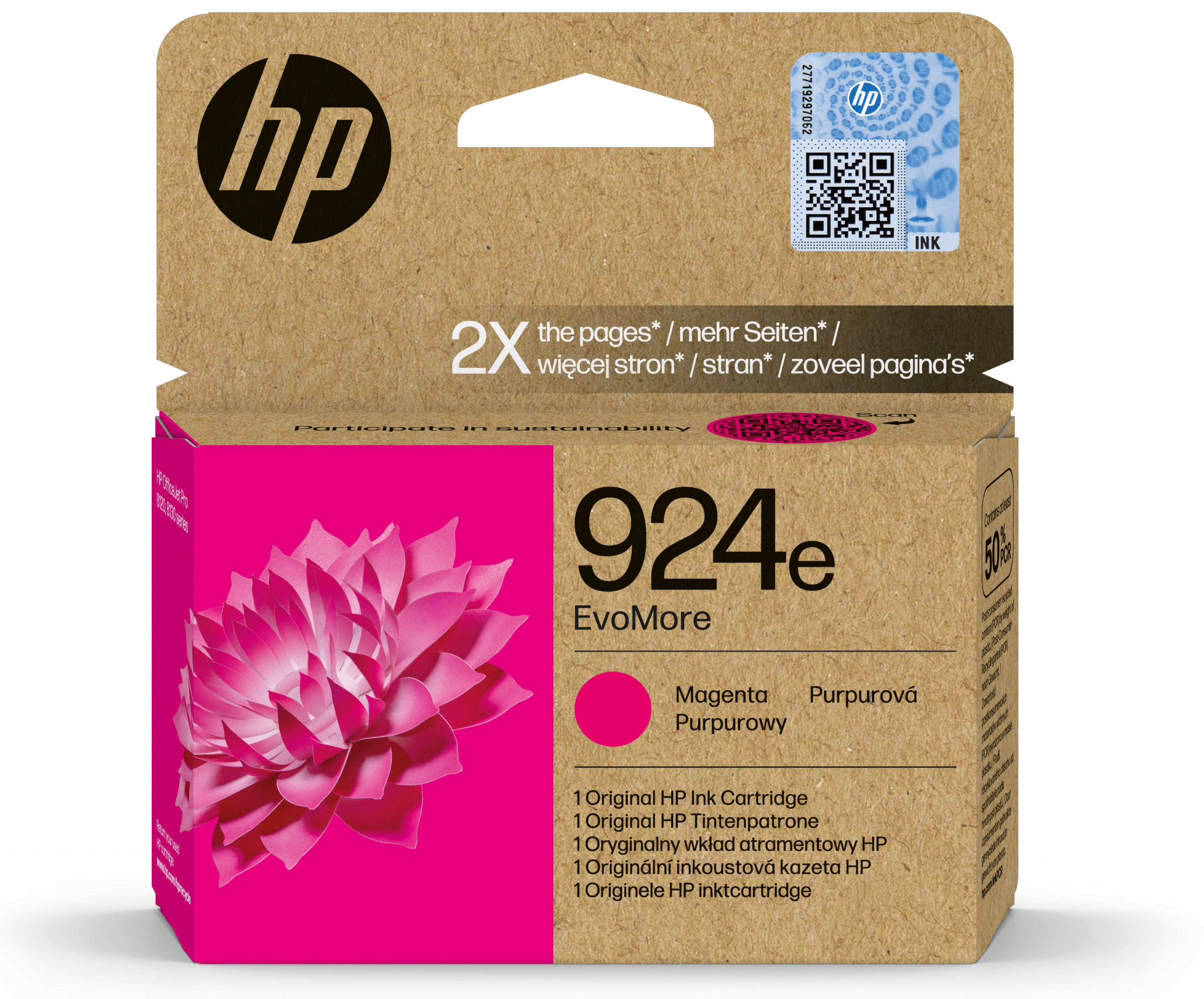 HP 924e EvoMore Tinte magenta