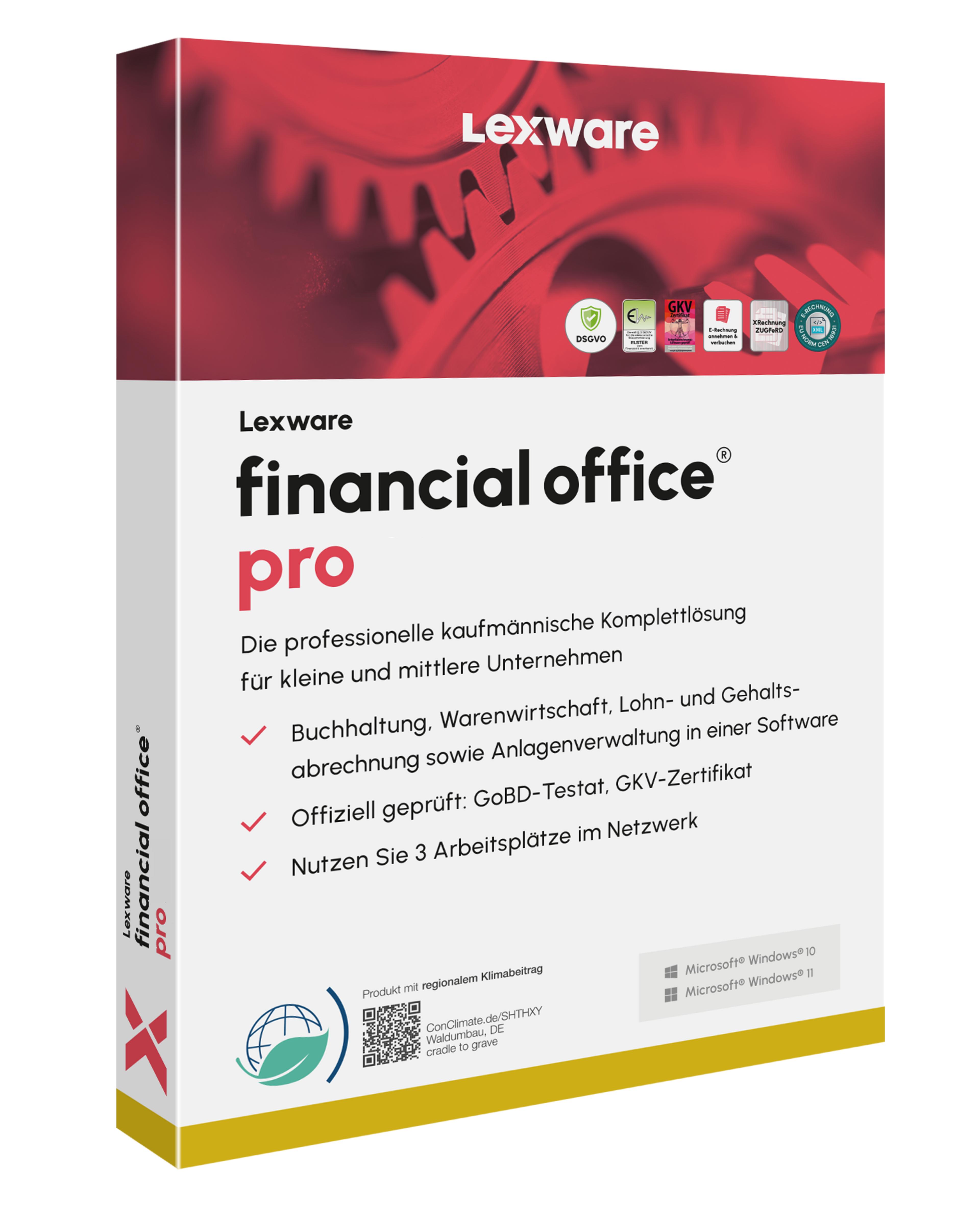 LEXWARE financial office 2026 professional for 3 User Subscription 12 Months (Autorenewal)