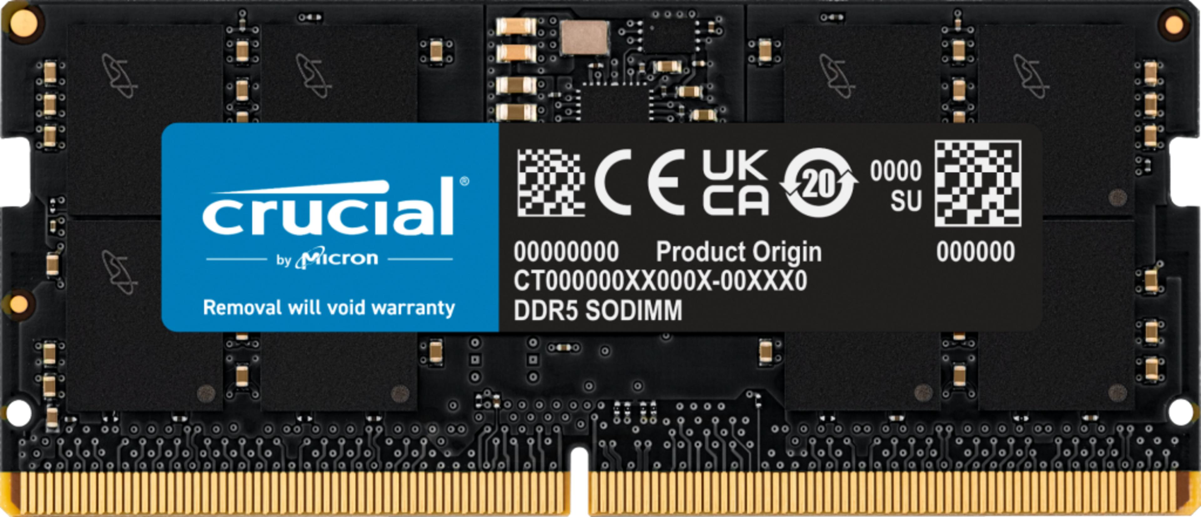 Crucial 16GB DDR5 5600MHz Memory