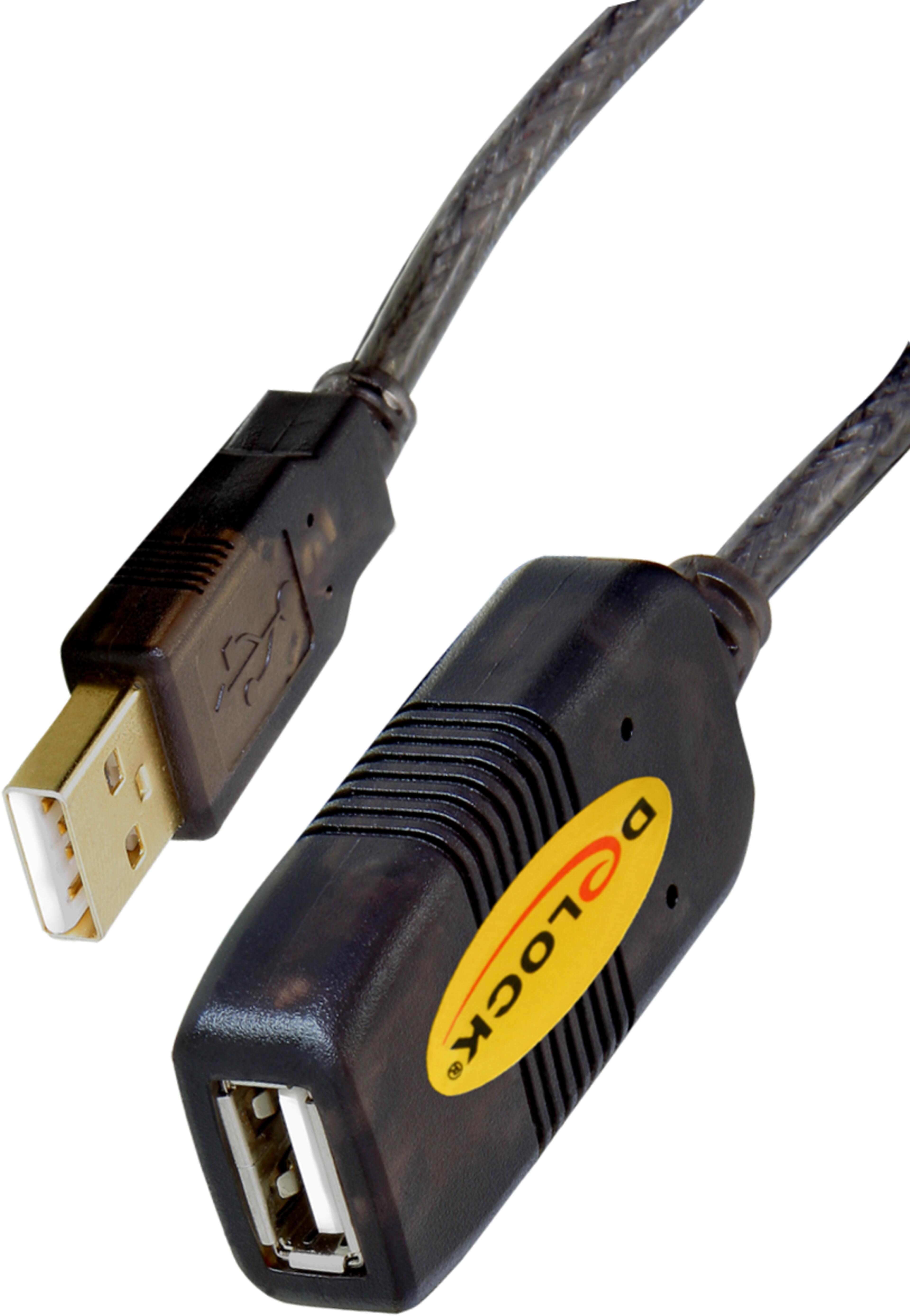Delock USB-A aktív hosszabbító 5 m