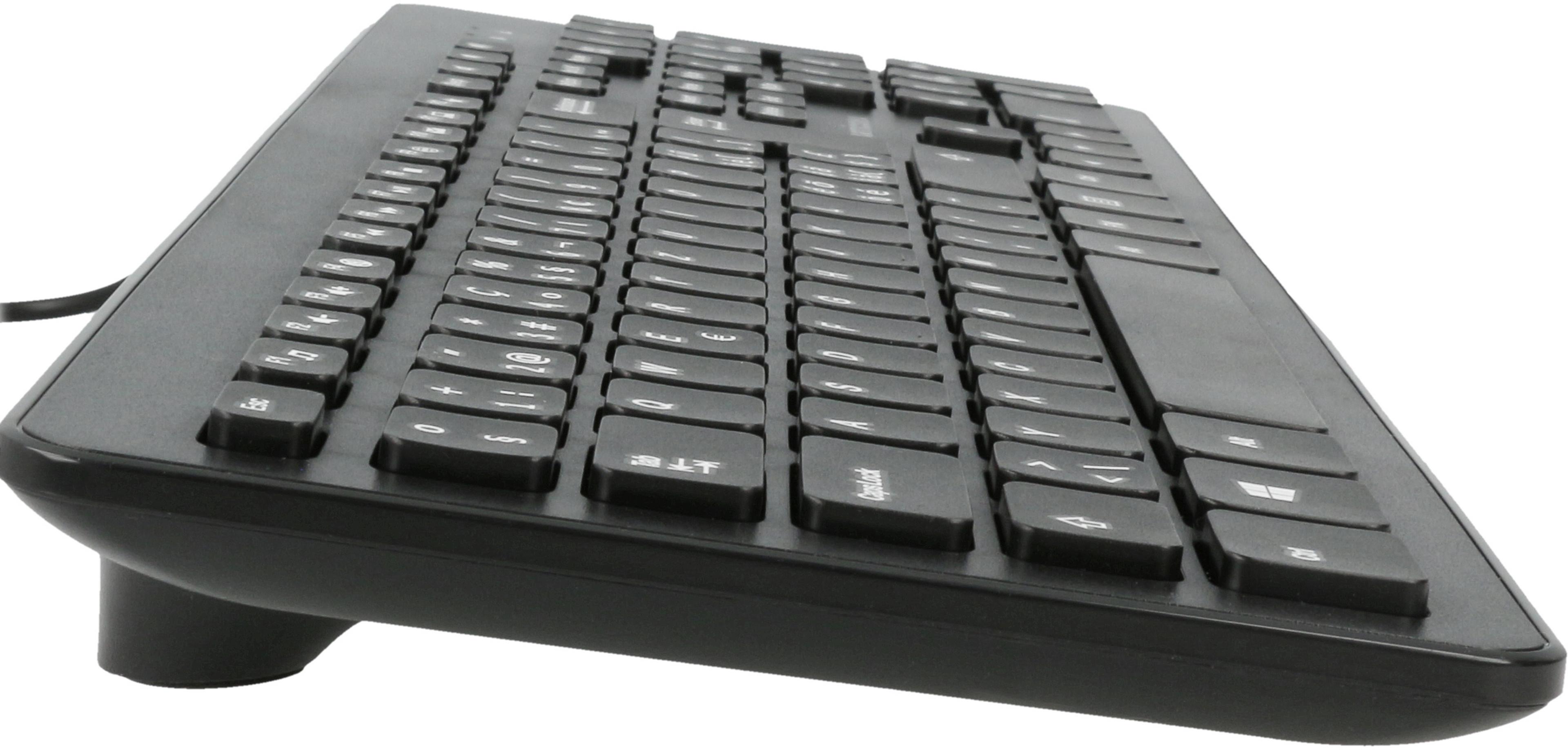 ARTICONA USB-A Wired Keyboard Black