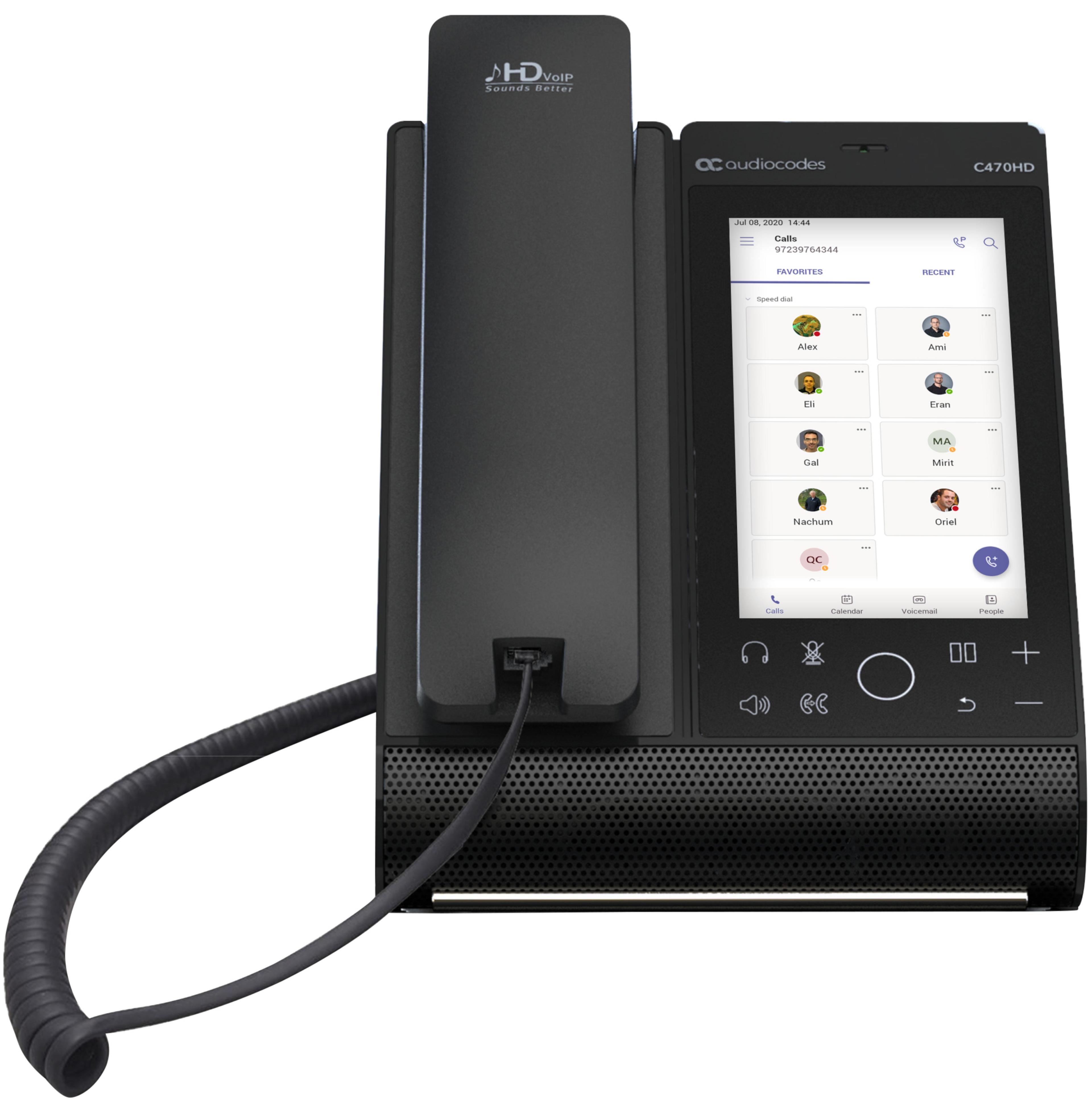 Telefone AudioCodes C470HD Teams PoE