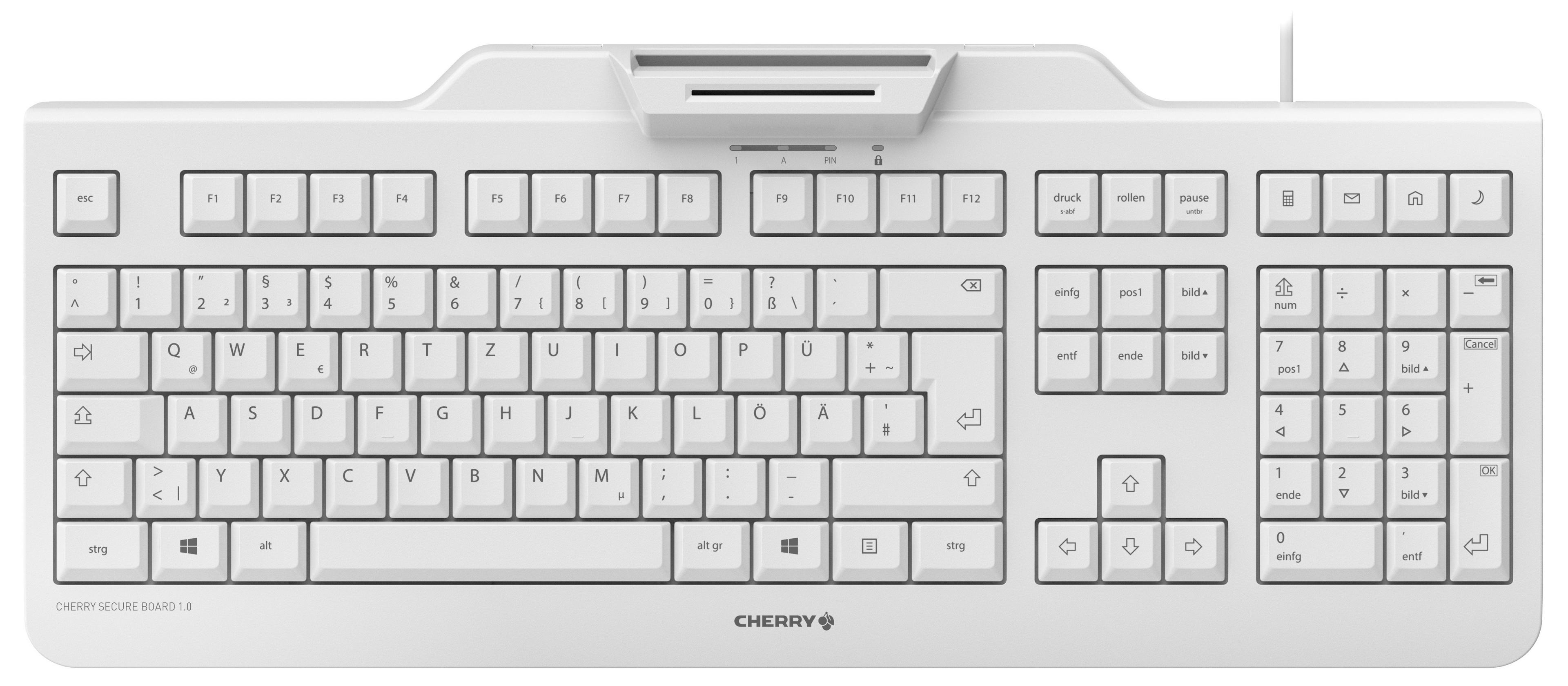 CHERRY SECURE BOARD 1.0 Keyboard White