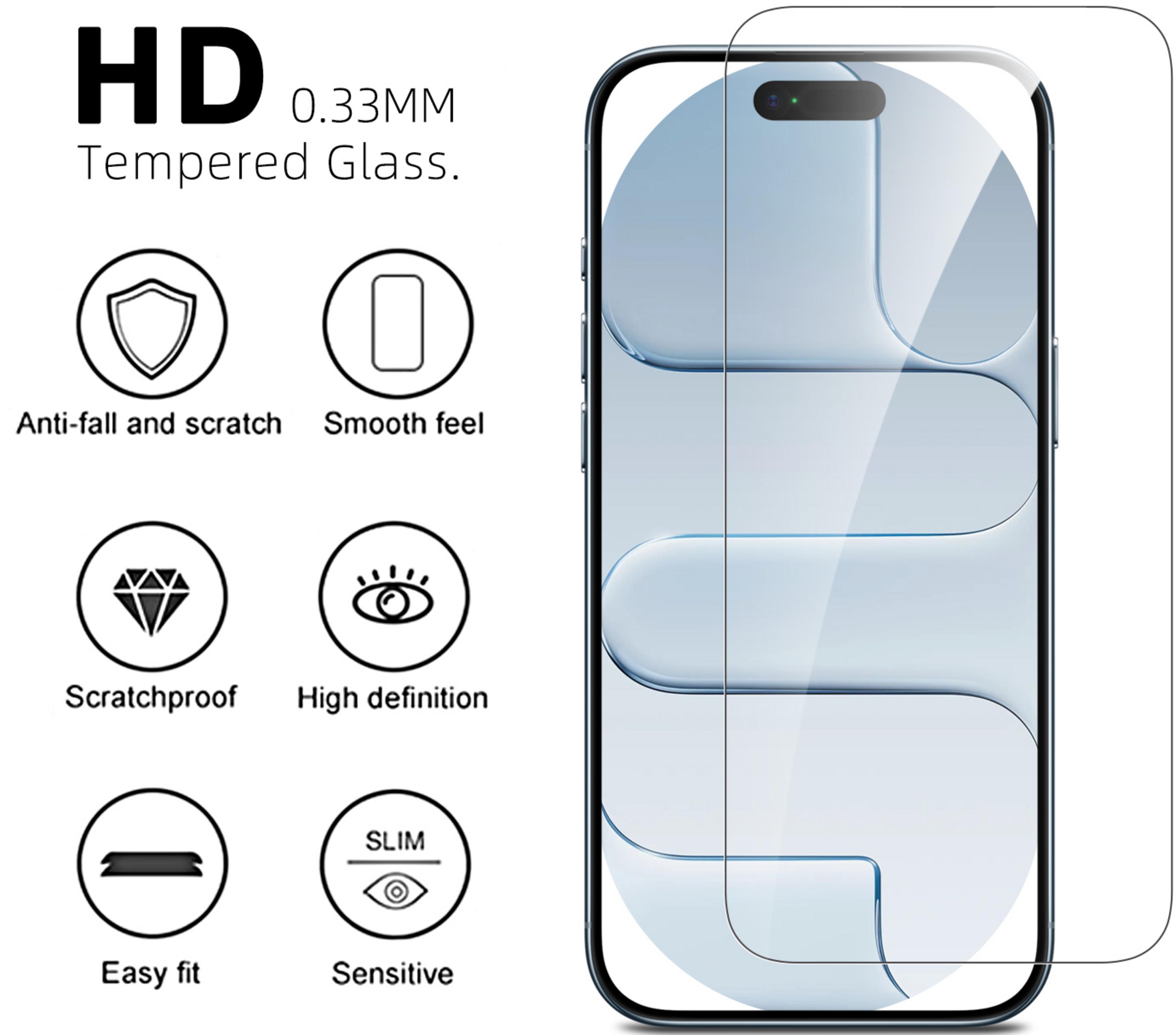 ARTICONA iPhone Air üvegfólia átlátszó