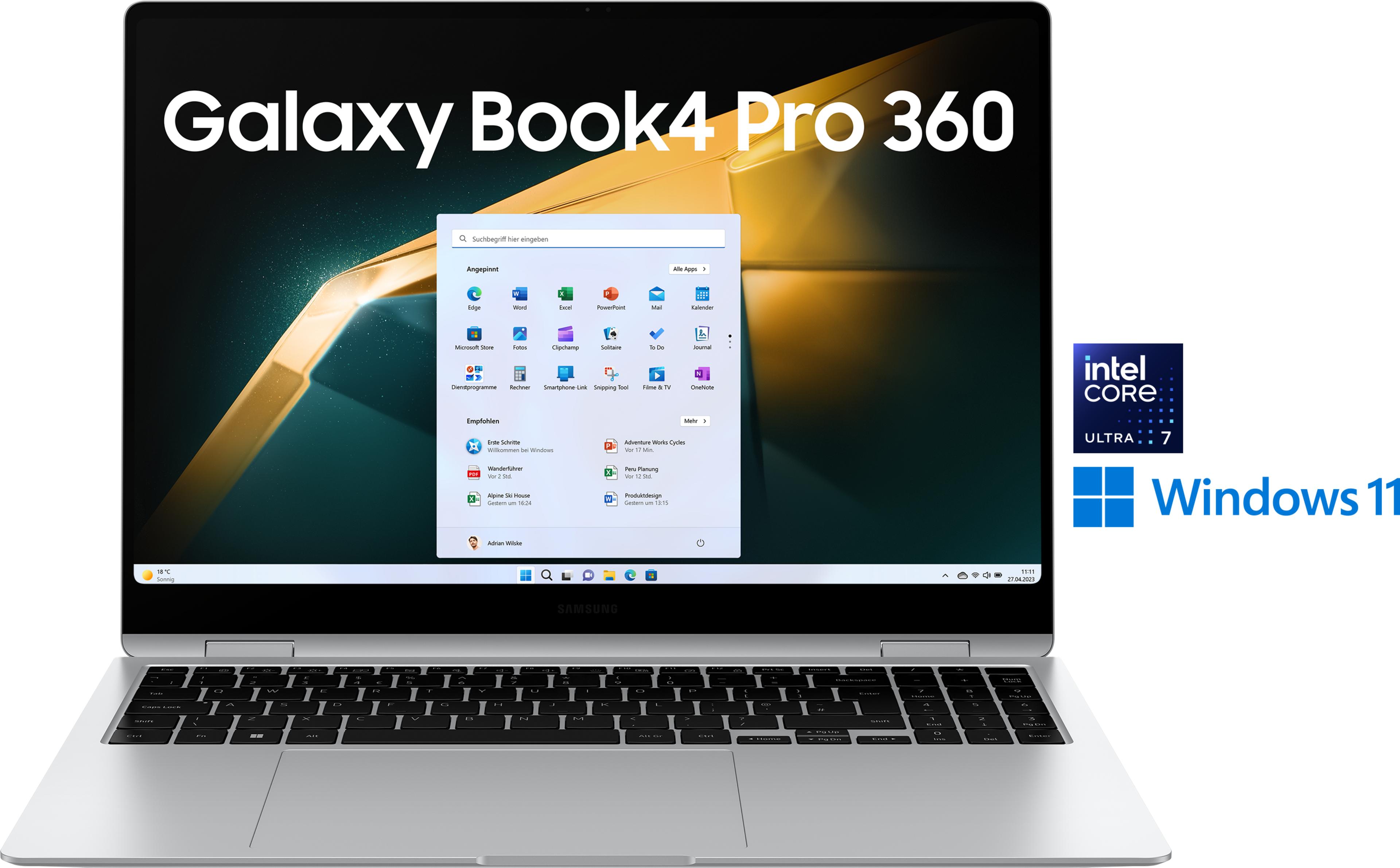 Samsung Book4 Pro 360 U7 16/512GB silver
