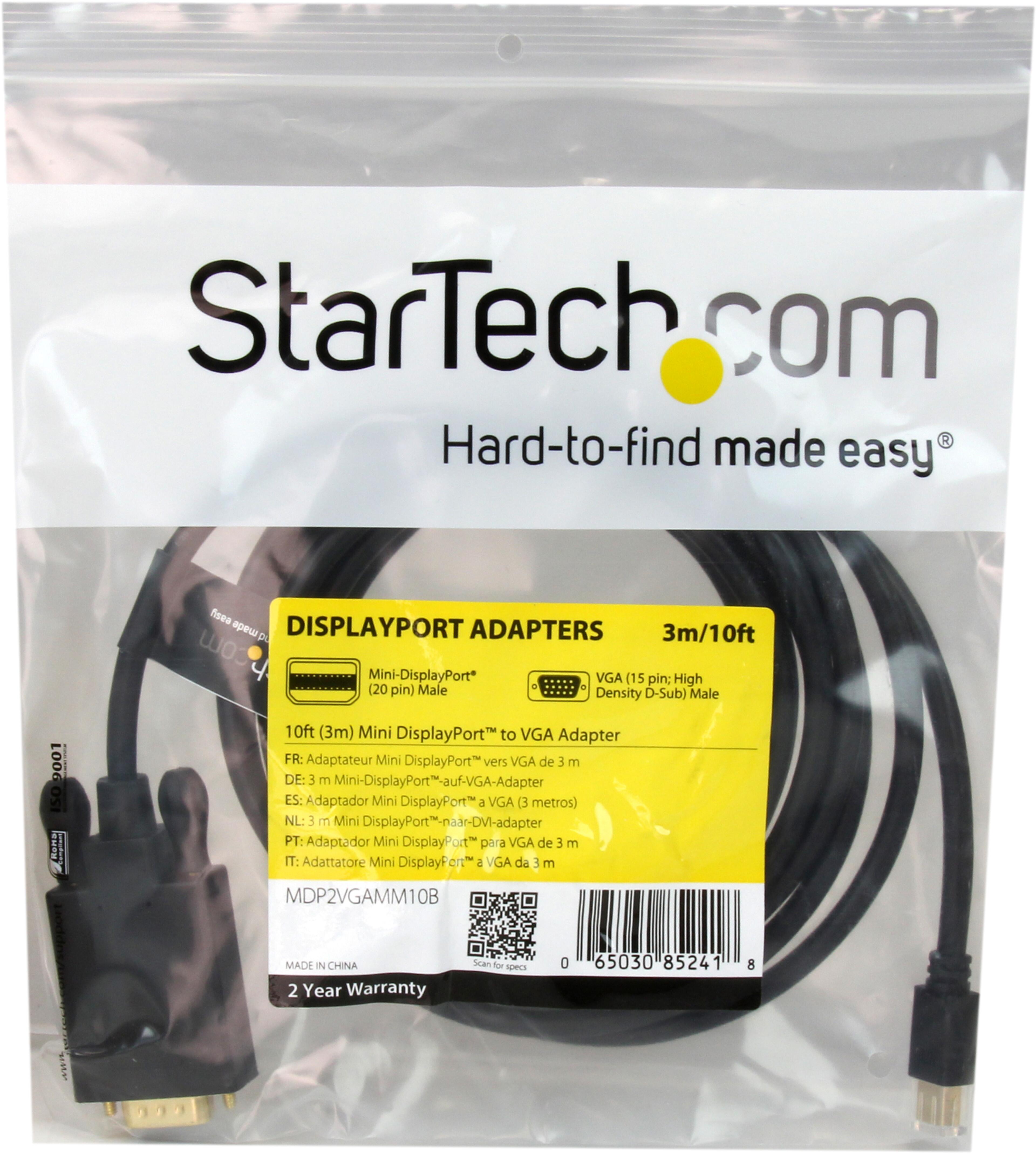 StarTech Mini DP - VGA Cable 3m