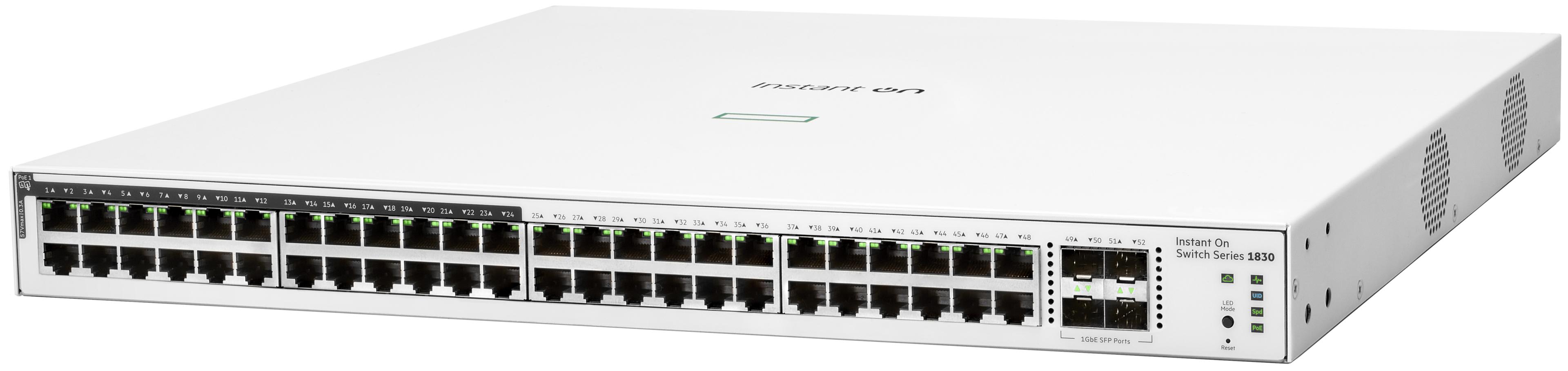 HPE NW Instant On 1830 48G PoE Switch
