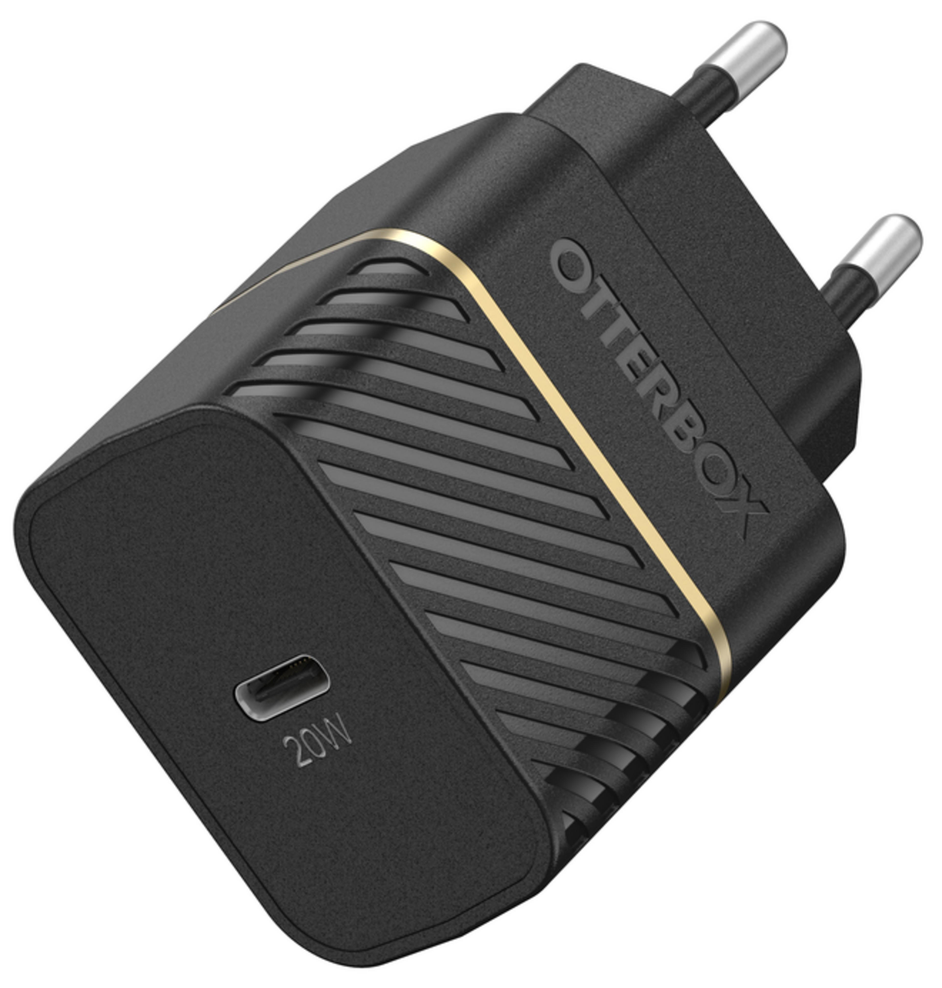 Chargeur mural 20W OtterBox USB-C noir