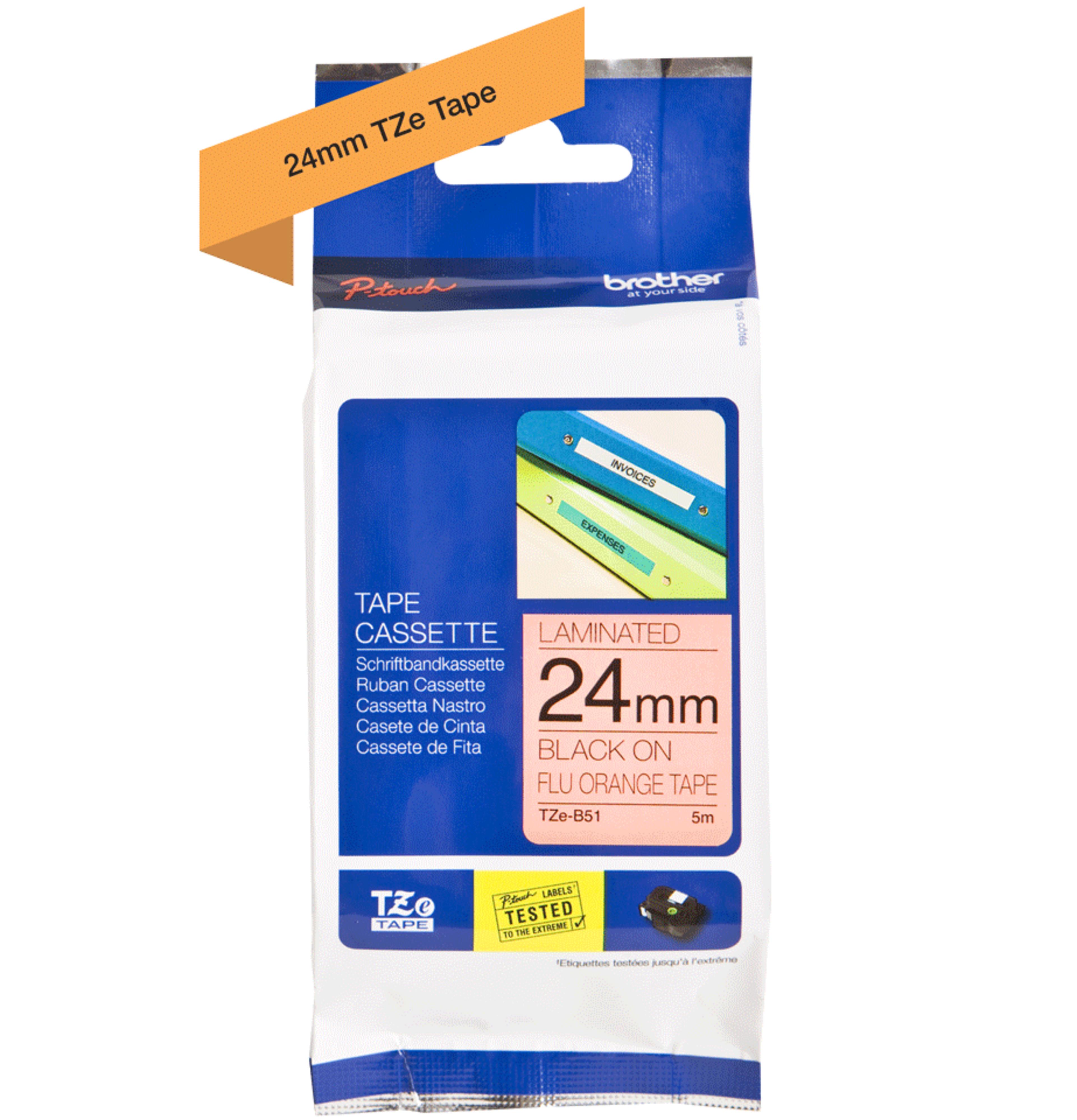 Brother TZe-B51 24mmx5m Label Tape
