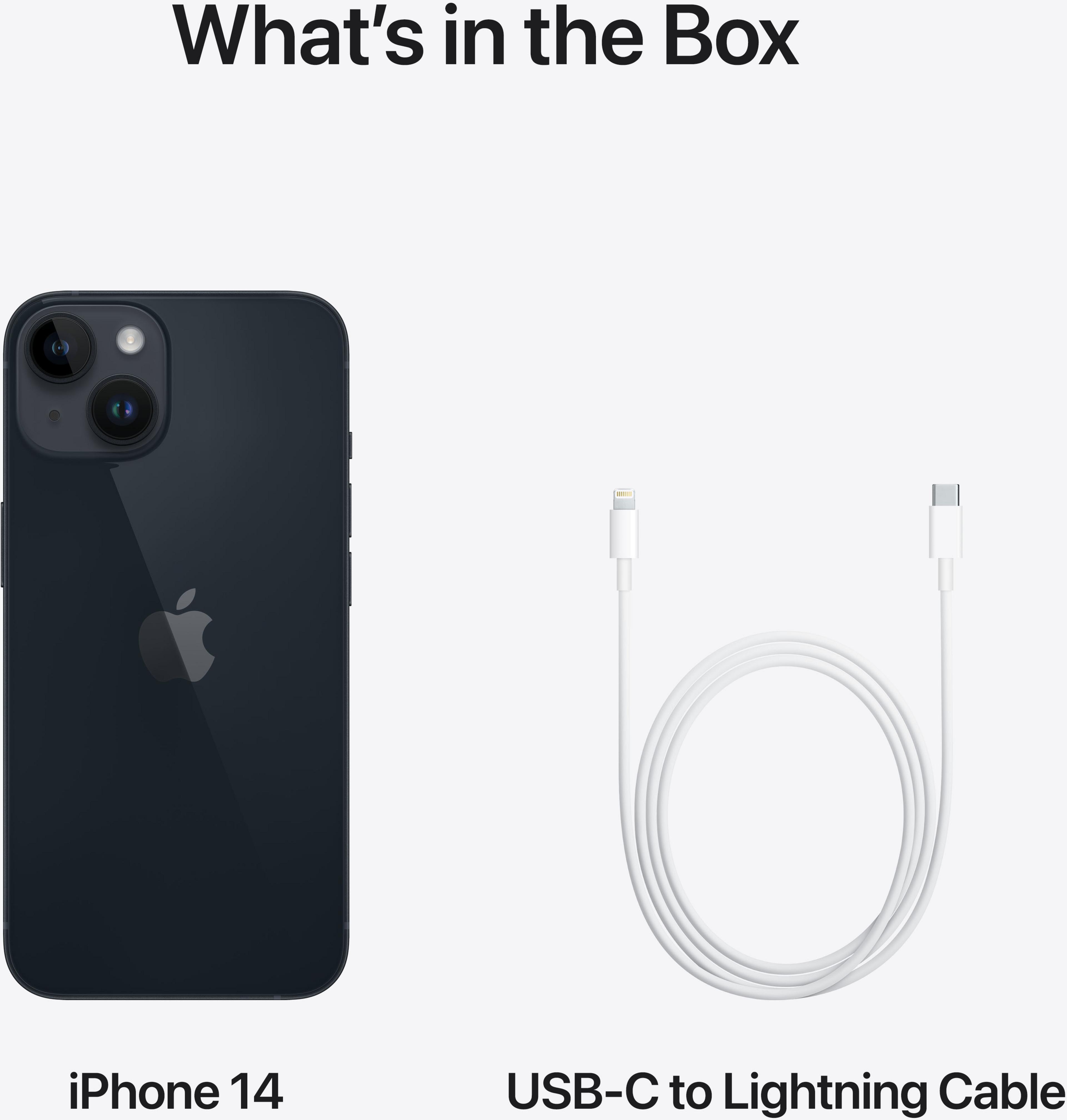 Apple iPhone 14 256 GB mitternacht