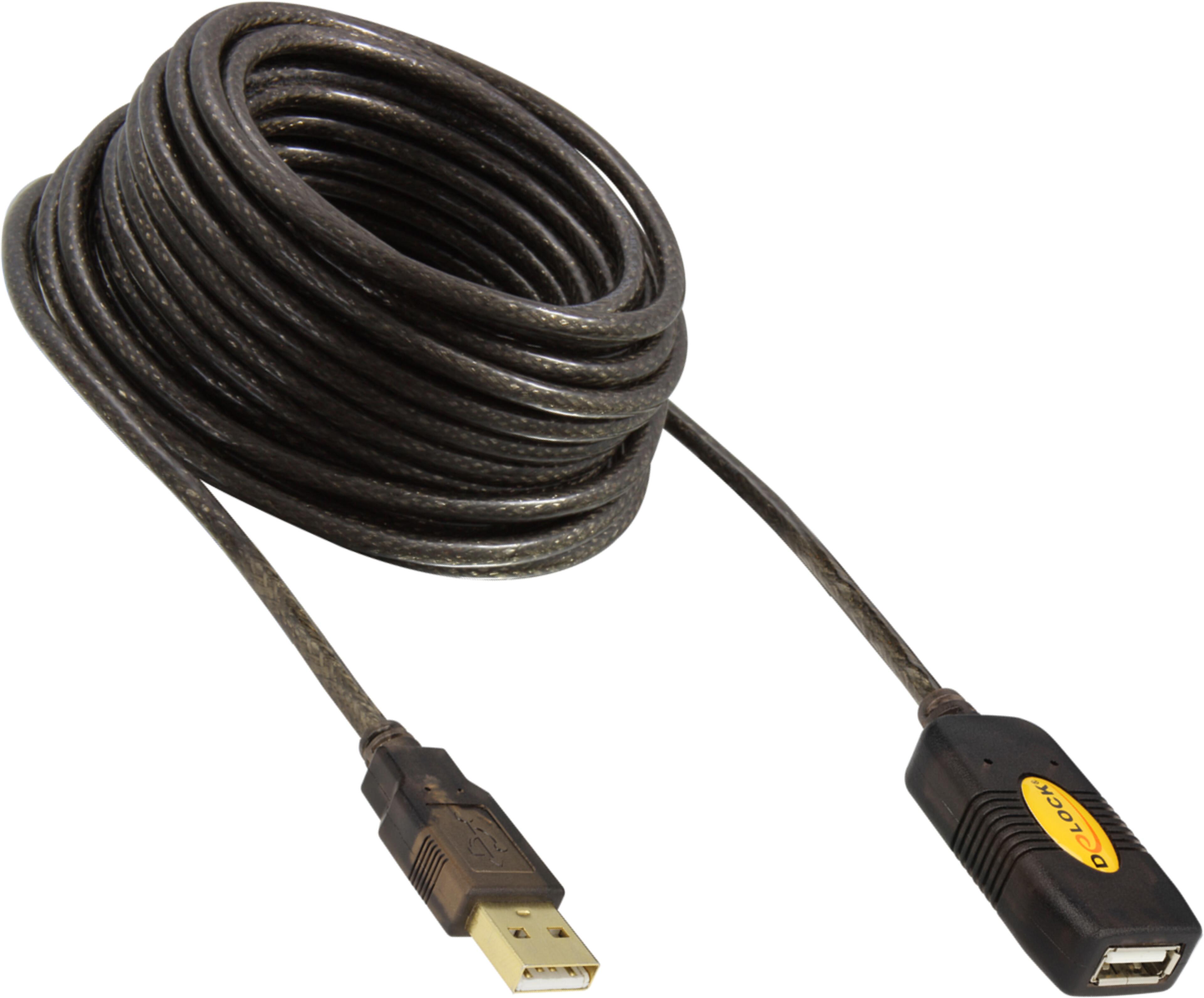 Delock USB-A Active Extension 10 m