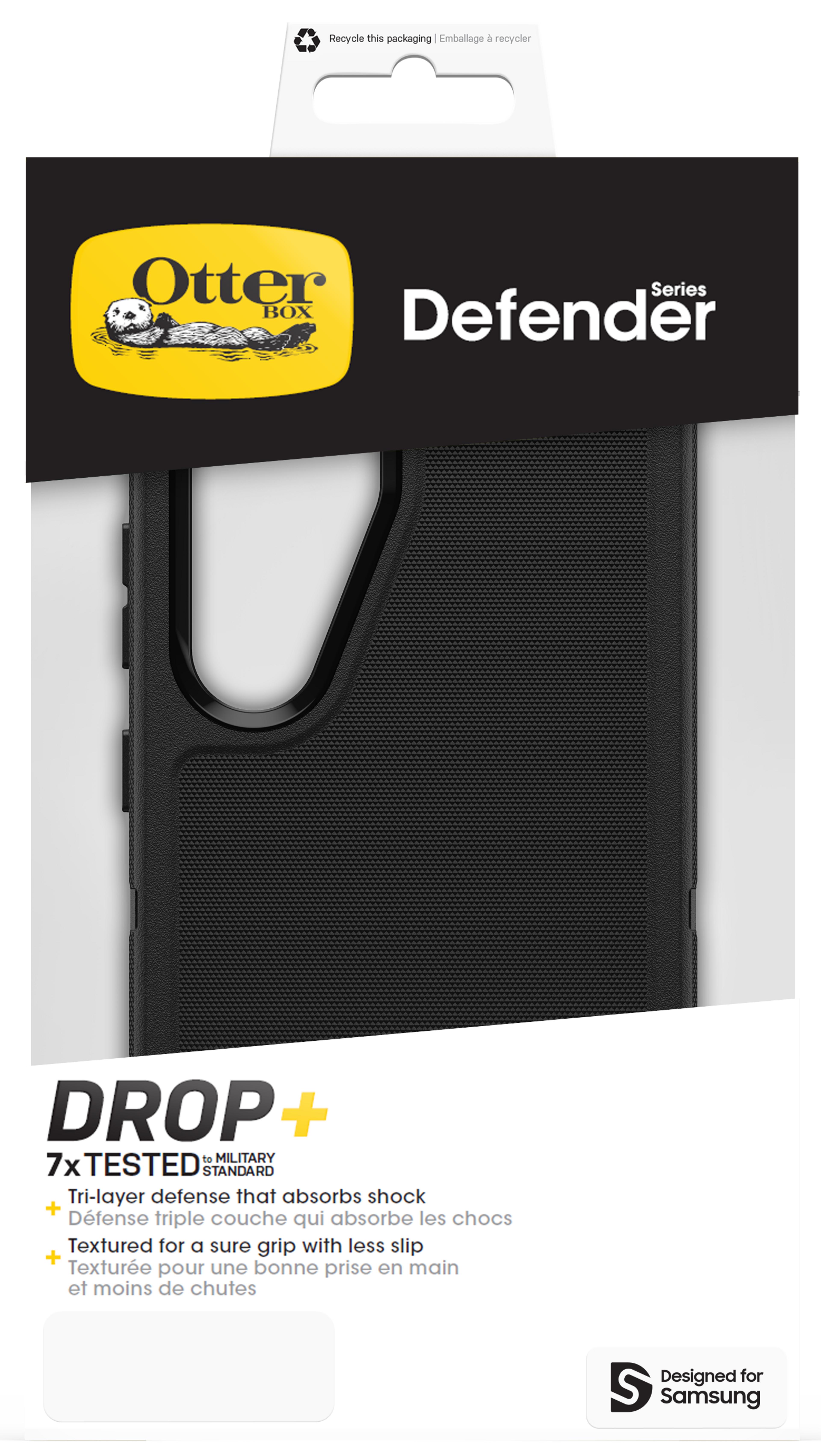 OtterBox Defender Galaxy S25 Case Black