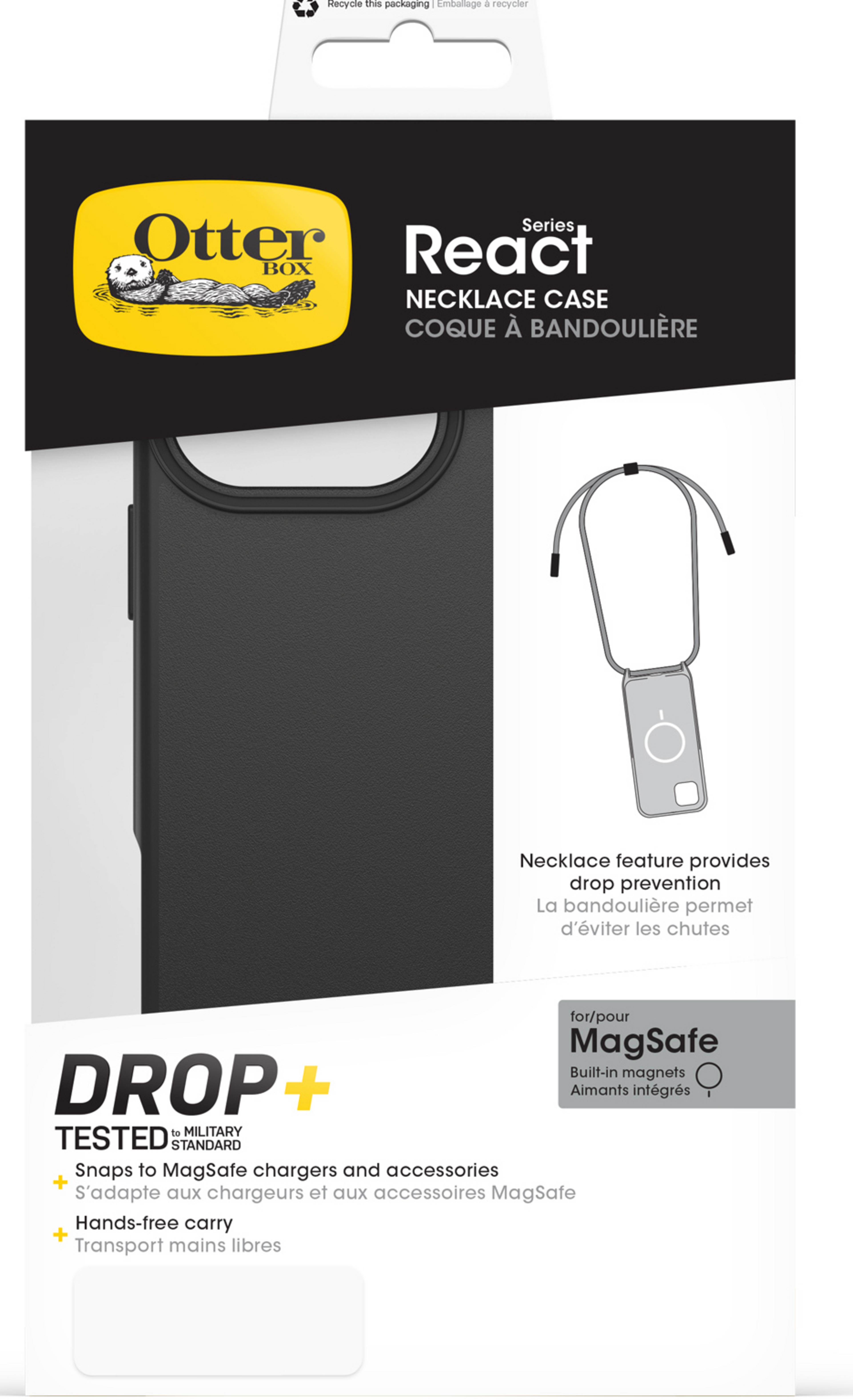 OtterBox React iPhone 16 Pro Max Neckl.