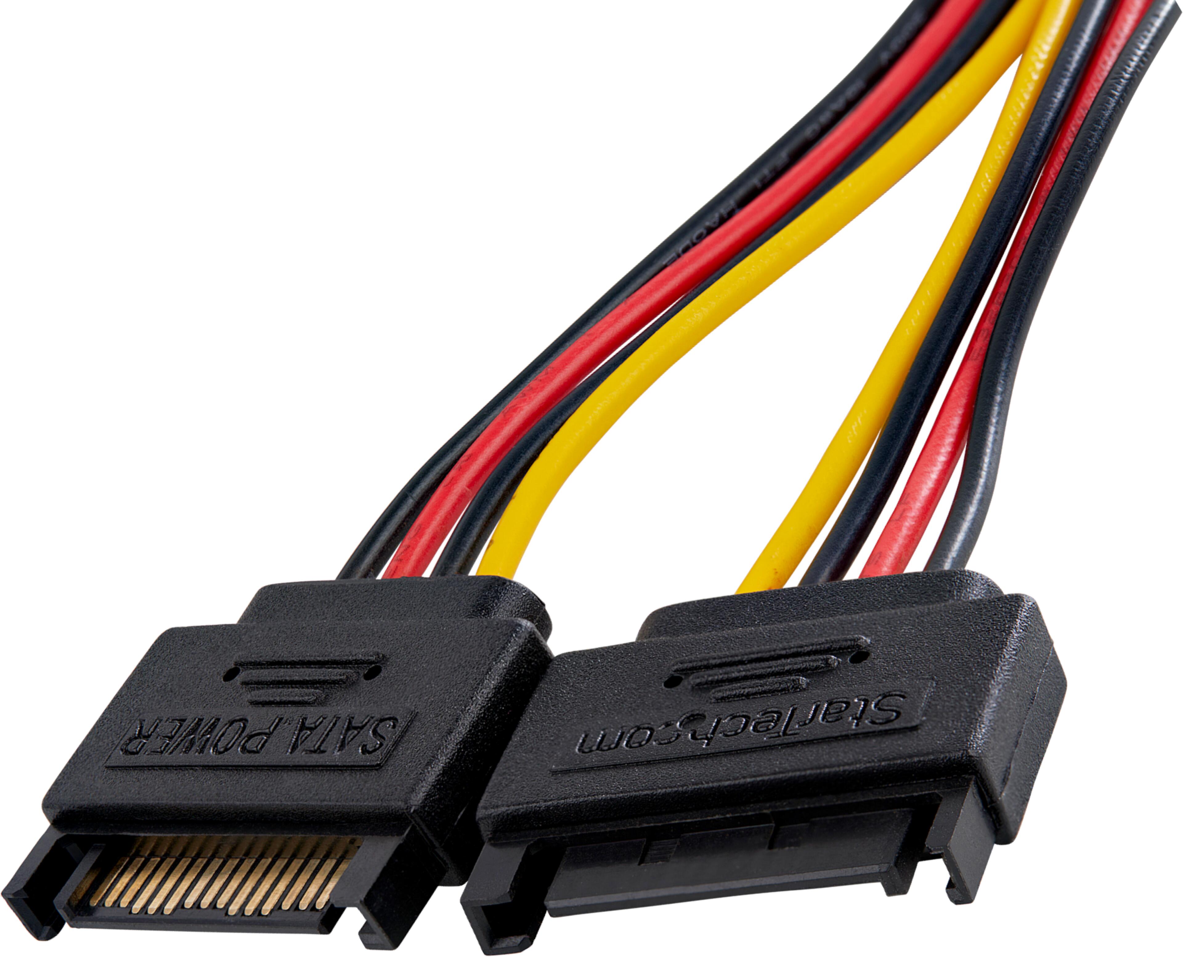 Power Adapter 2xSATA/m - 4-pin/f 0.15m