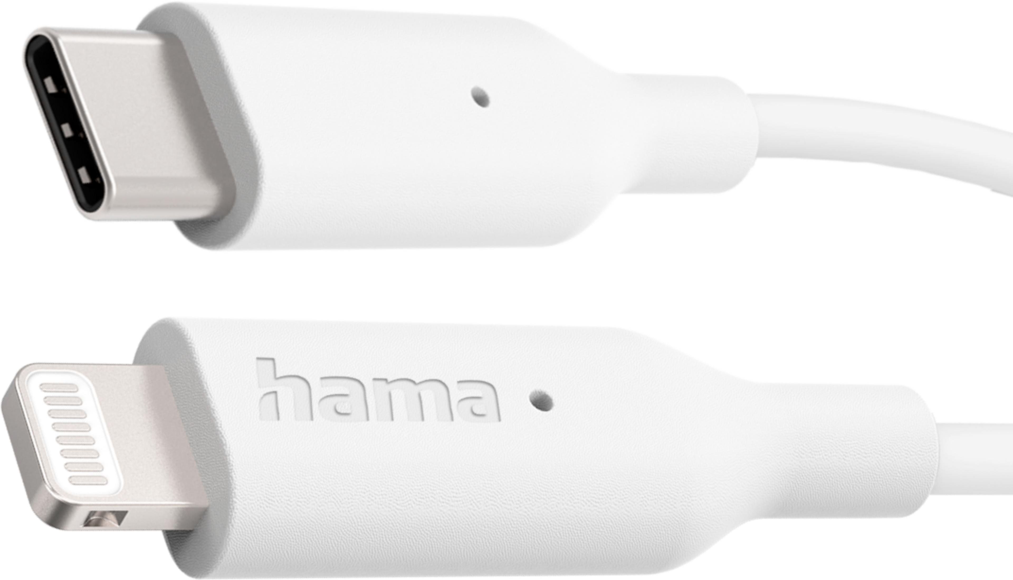 Hama USB-C - Lightning Cable 1m