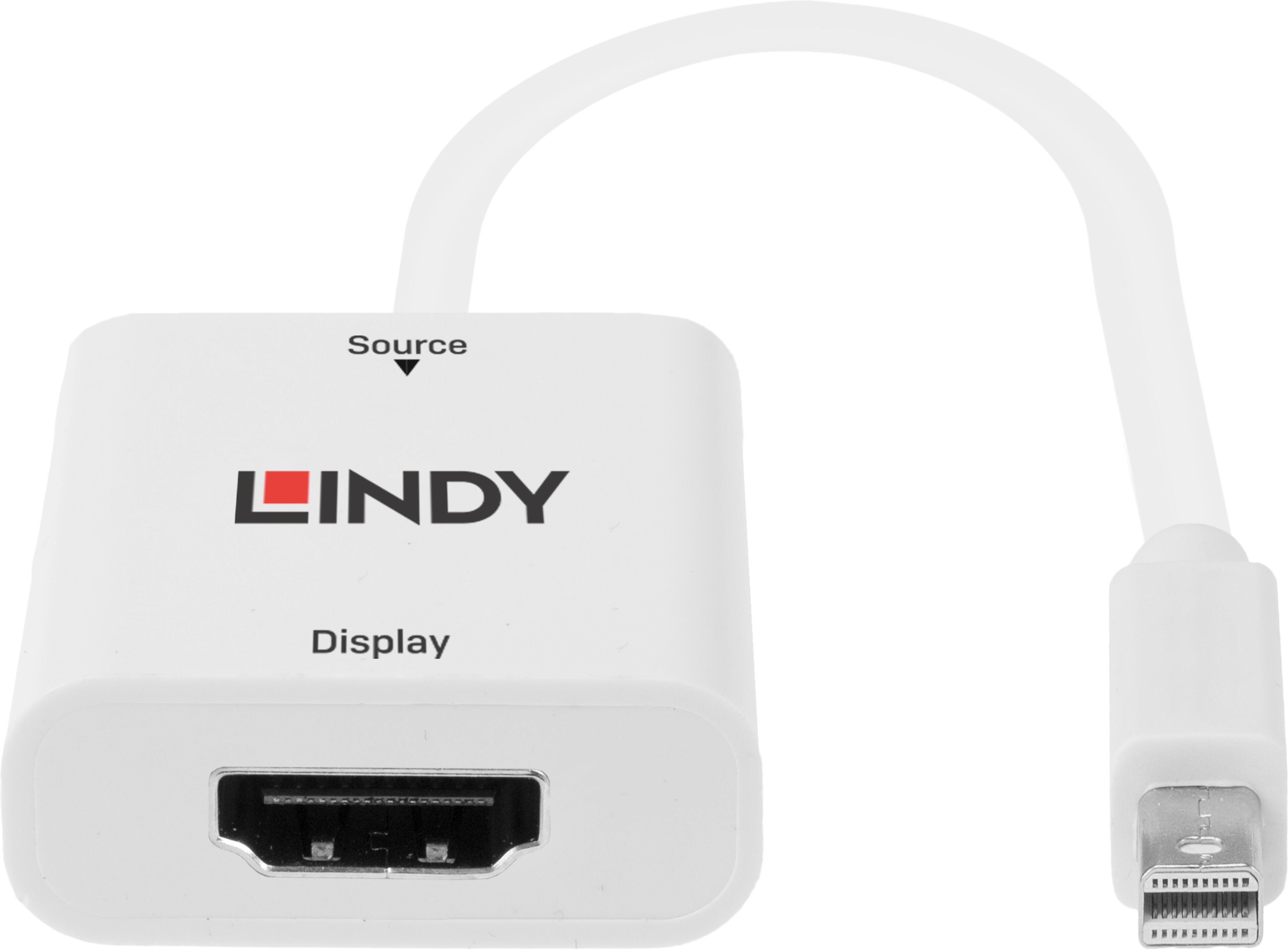 Adaptador LINDY Mini DisplayPort - HDMI