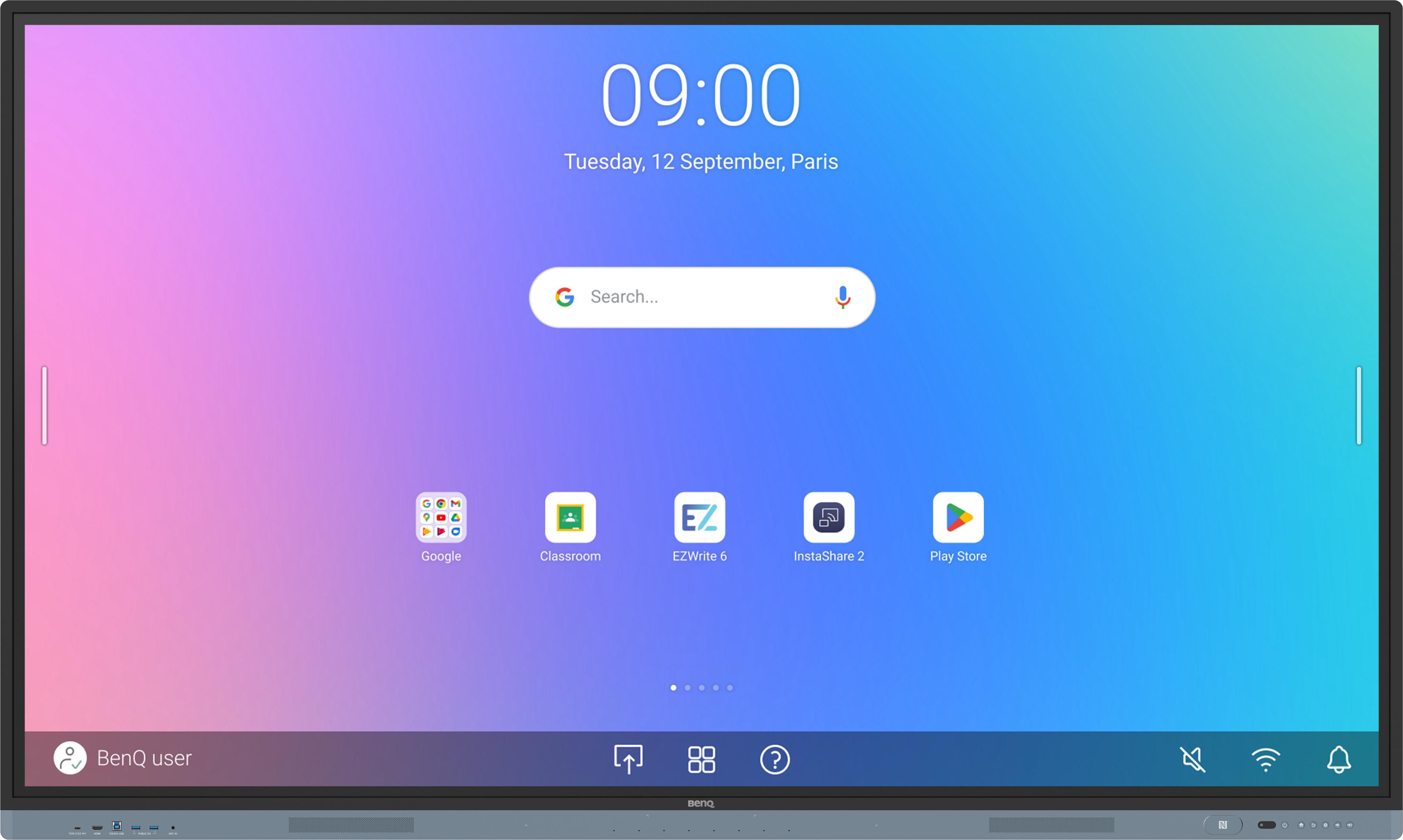 BenQ RM6504 Touch Display