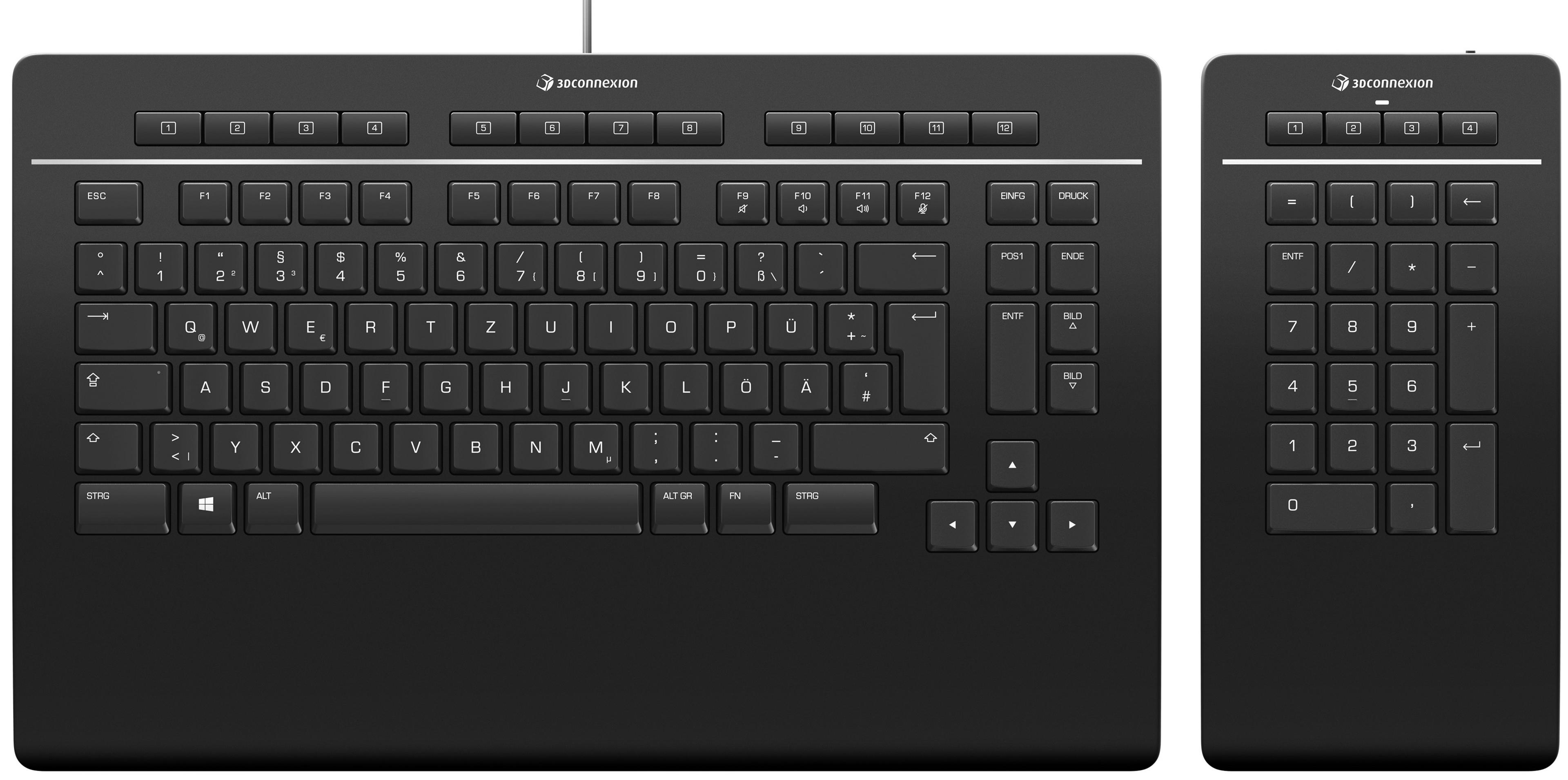 3Dconnexion Keyboard Pro with Numpad