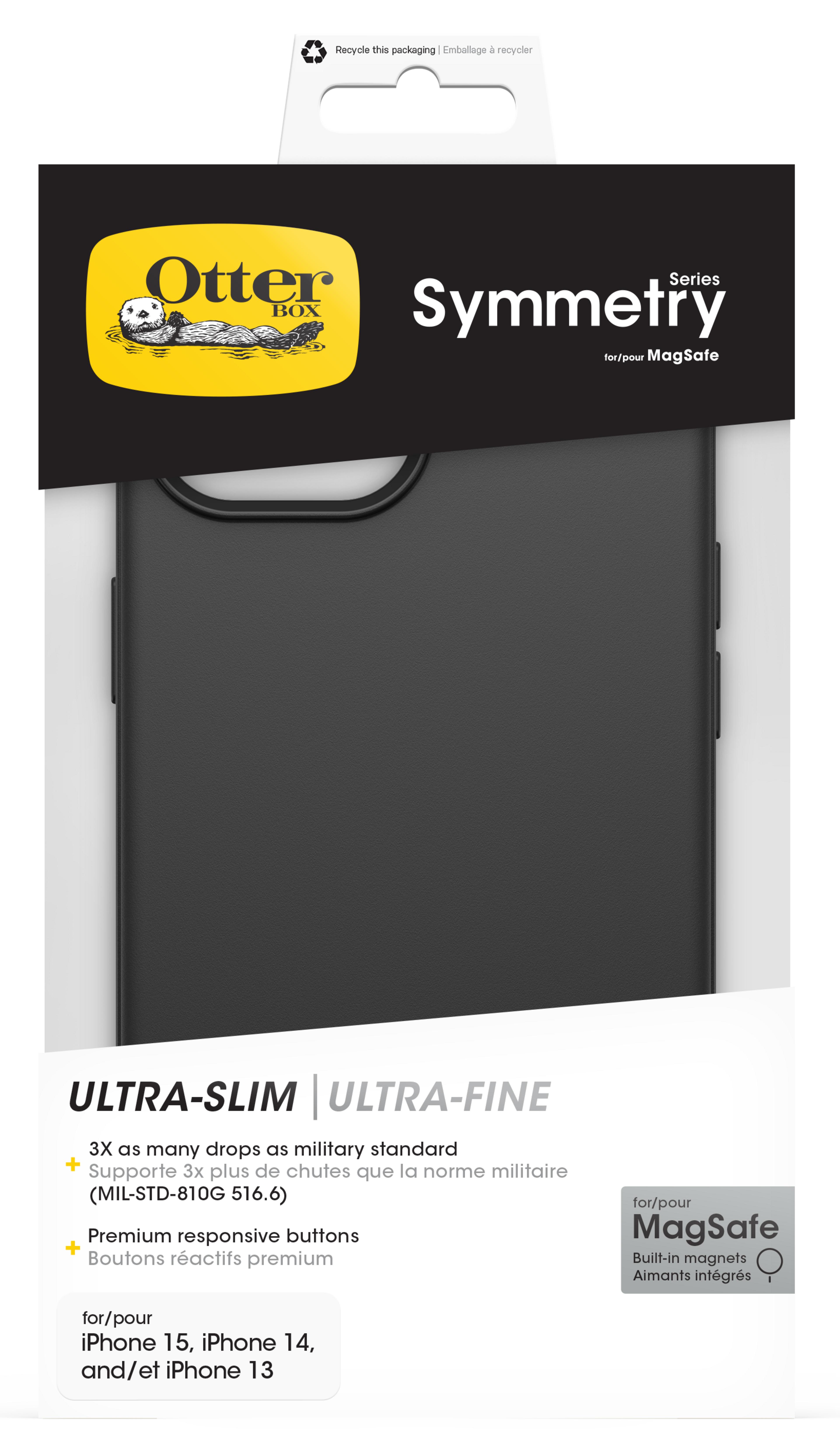OtterBox Symmetry iPhone 16e/15/14/13 bl