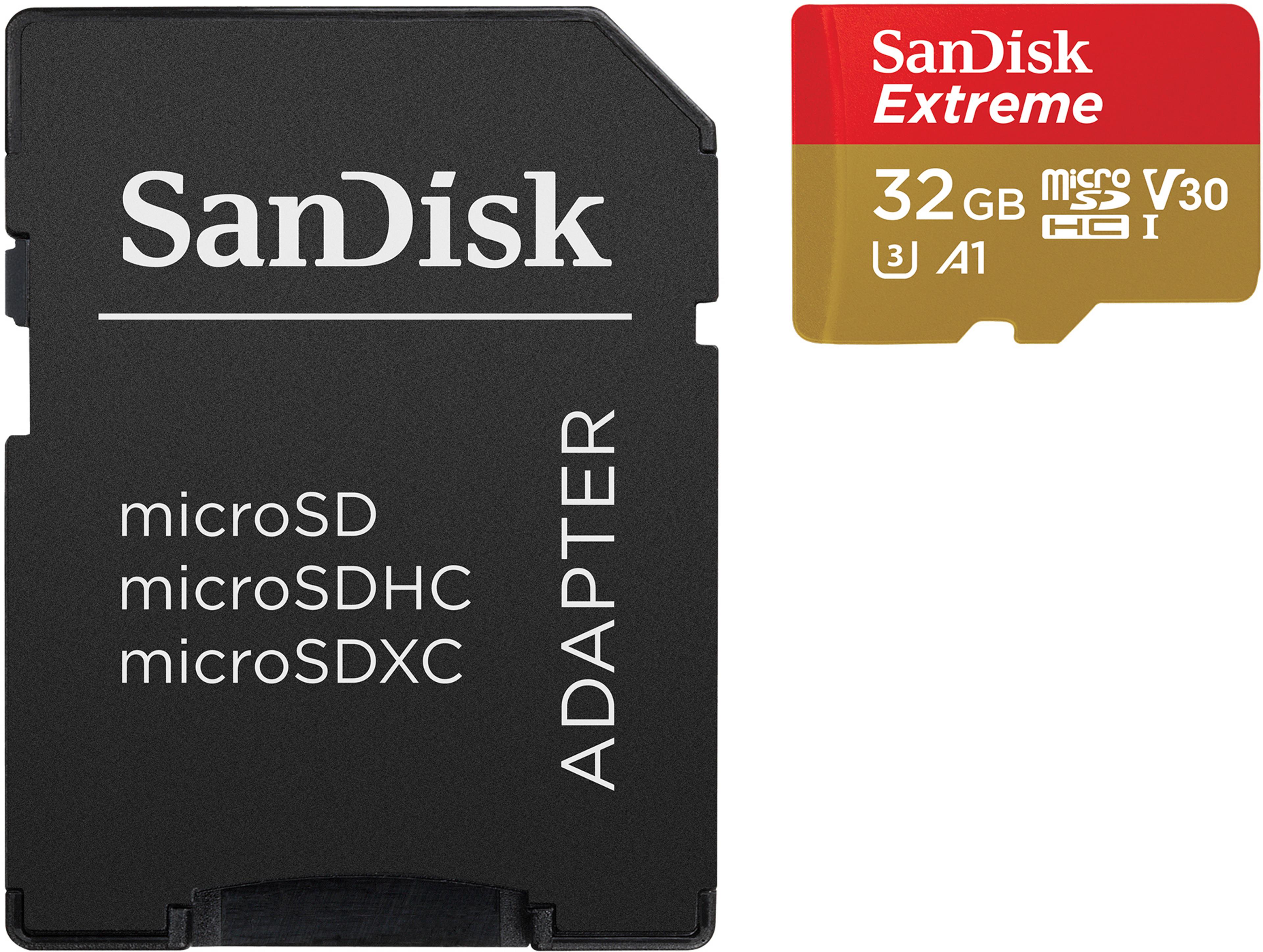 SanDisk Extreme microSDHC Card 32GB