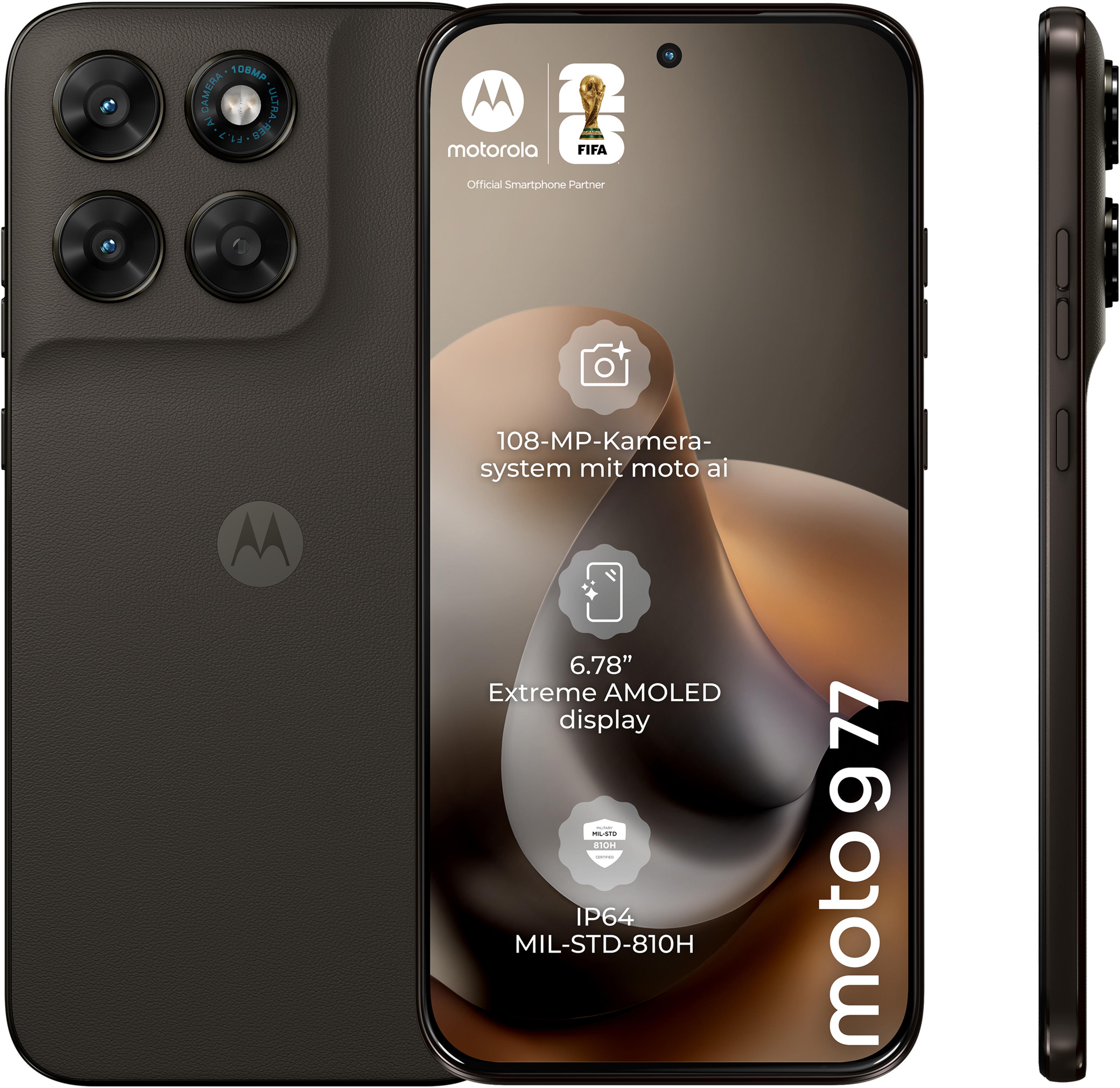 Motorola moto g77 5G 256GB Black Olive