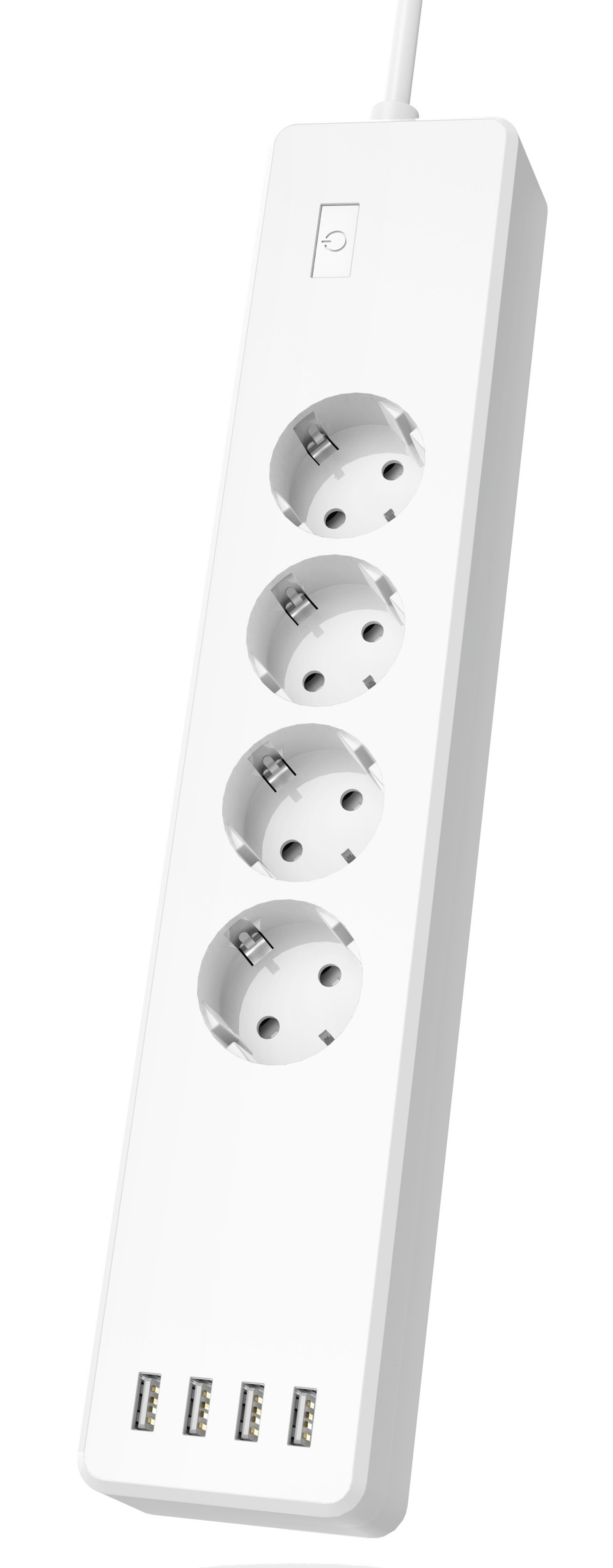 Hama WLAN-Steckdosenleiste 4-fach
