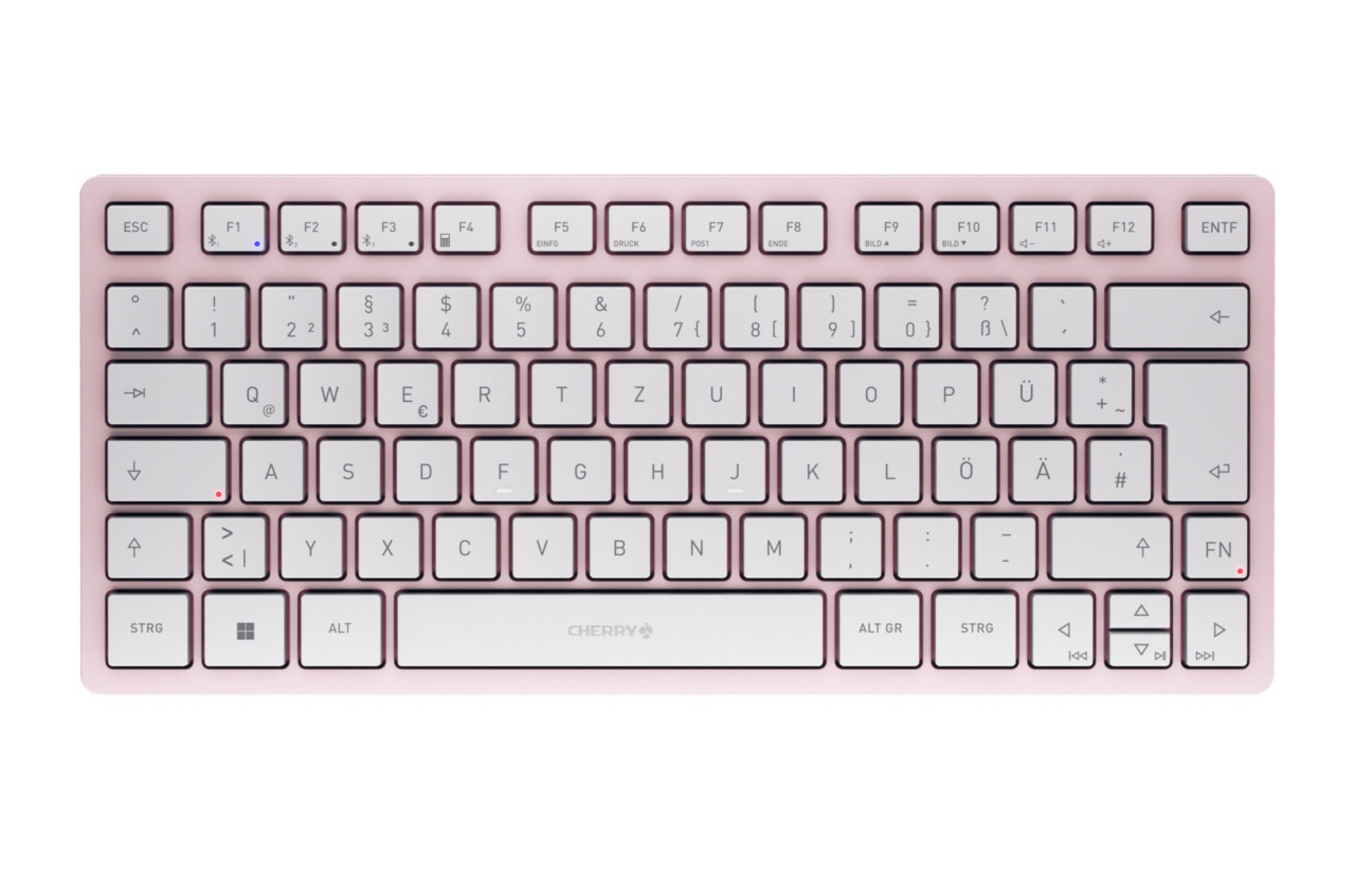 CHERRY KW 7100 MINI Tastatur cherry bl.