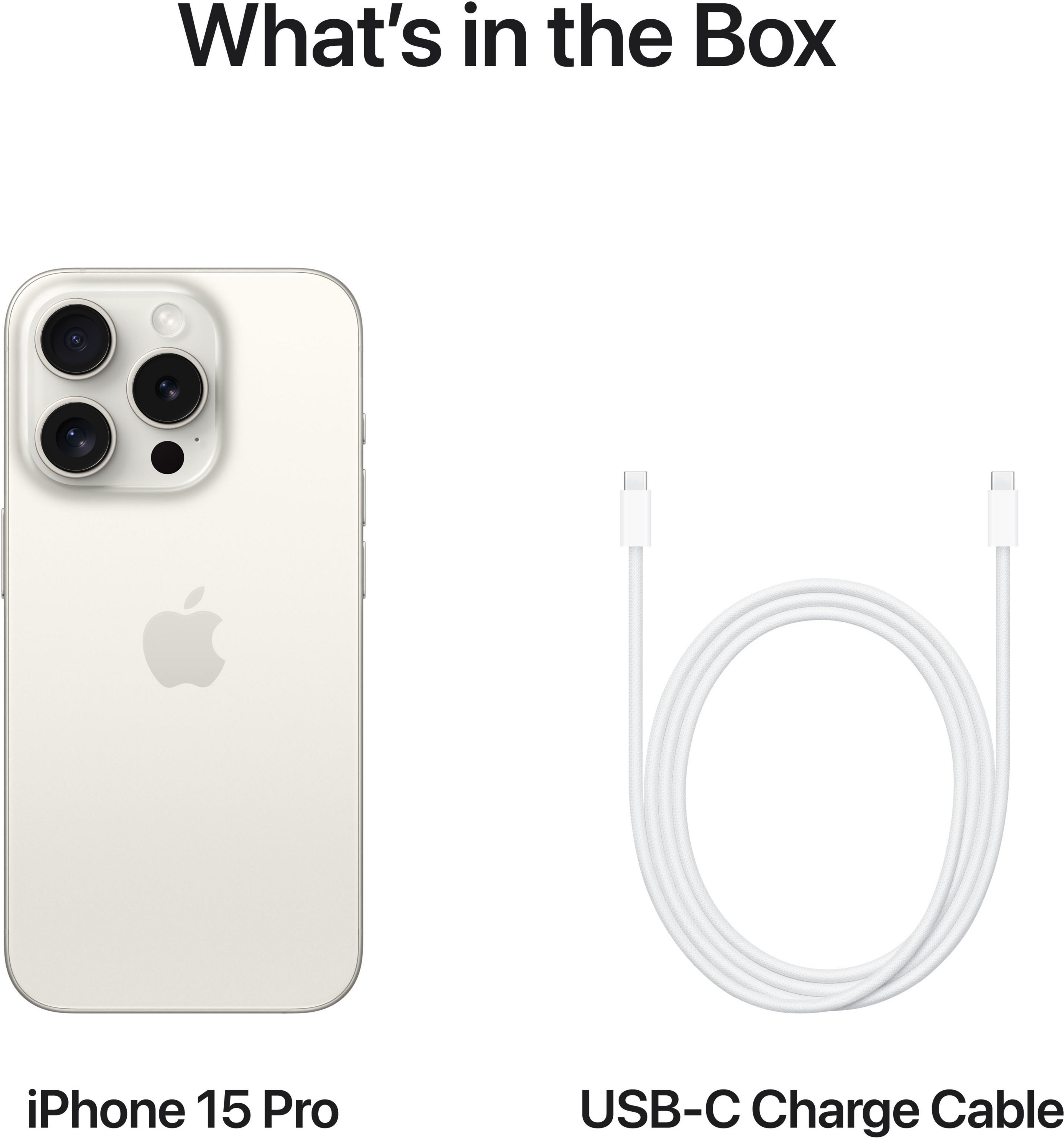 Apple iPhone 15 Pro 512GB White