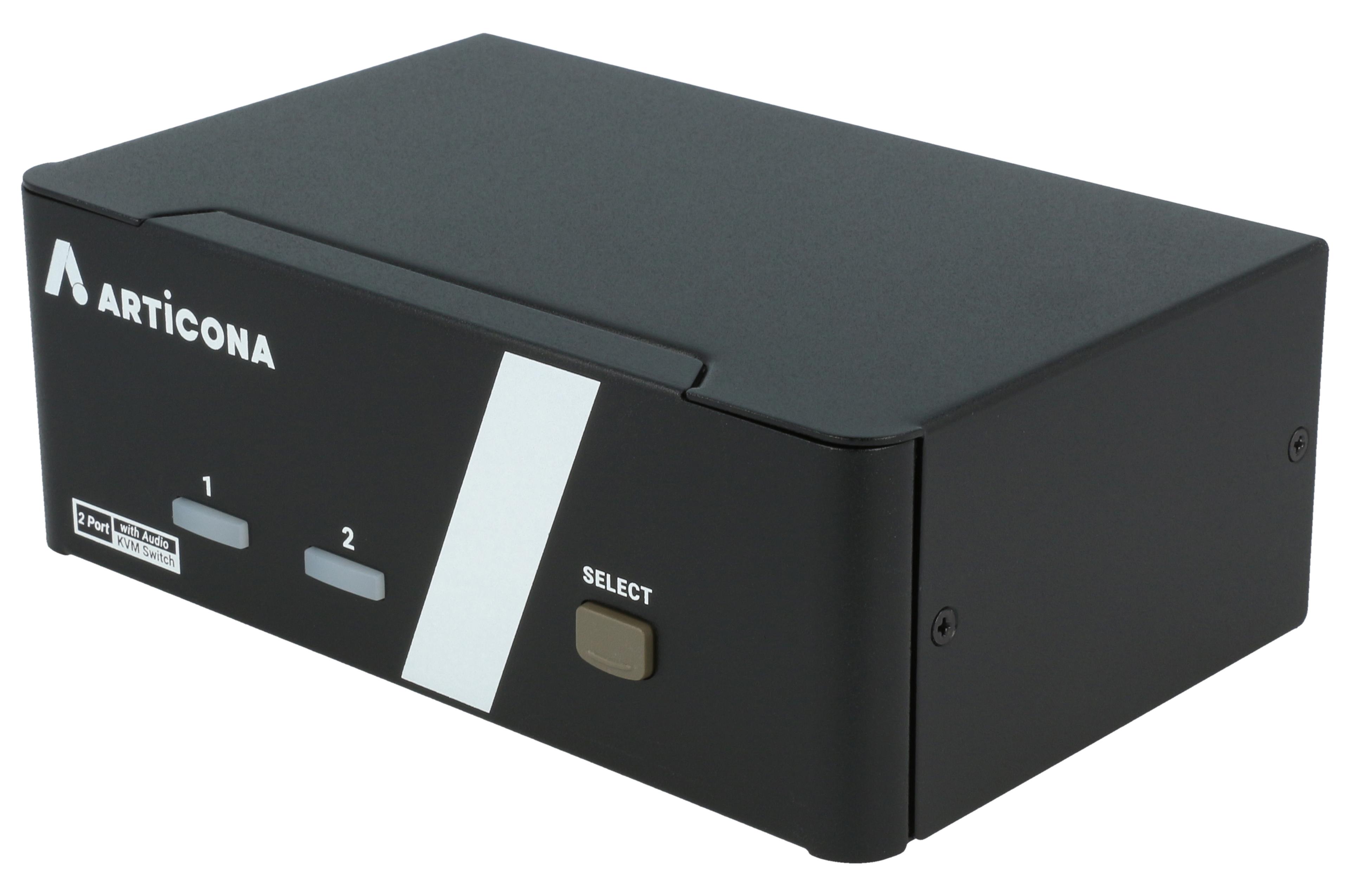 ARTICONA DP DualHead 2-port KVM Switch