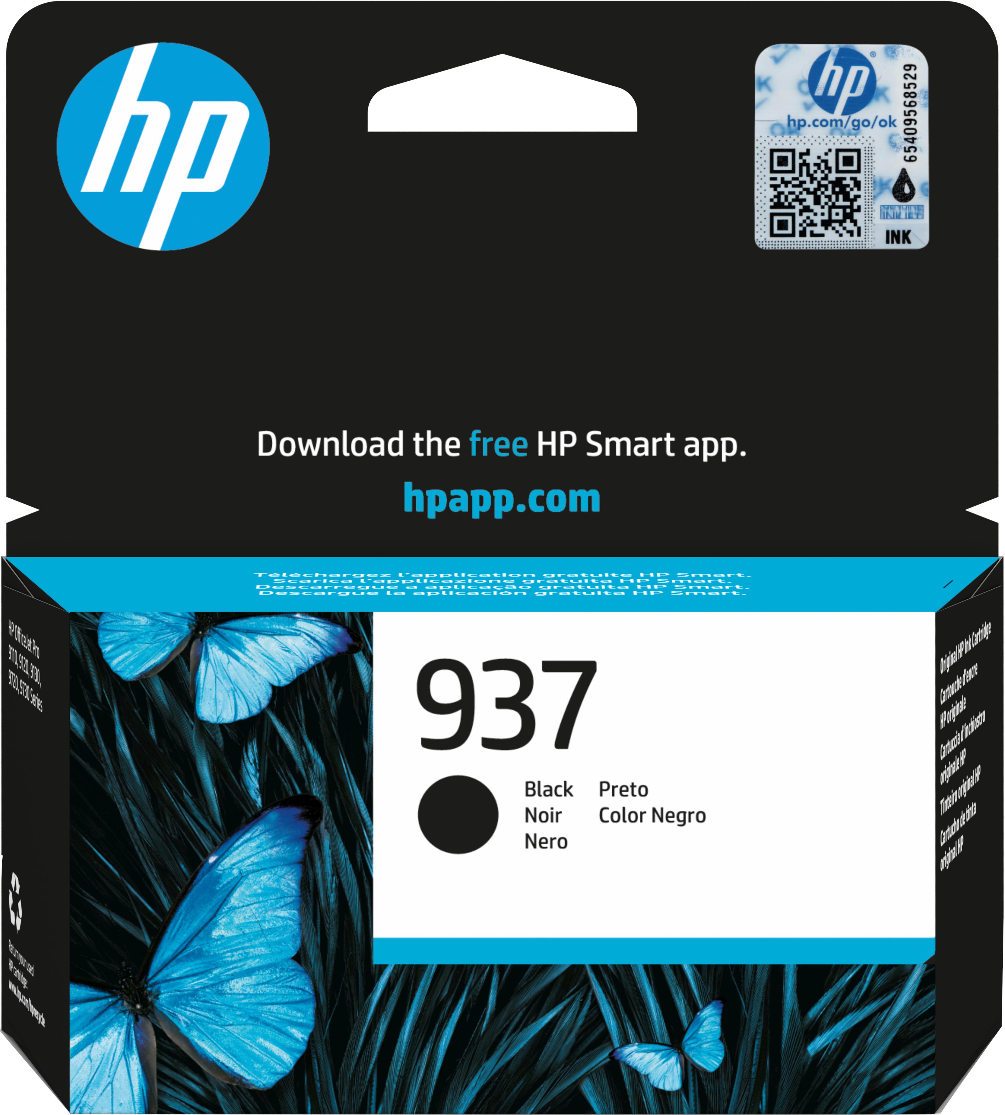HP 937 Tinte schwarz