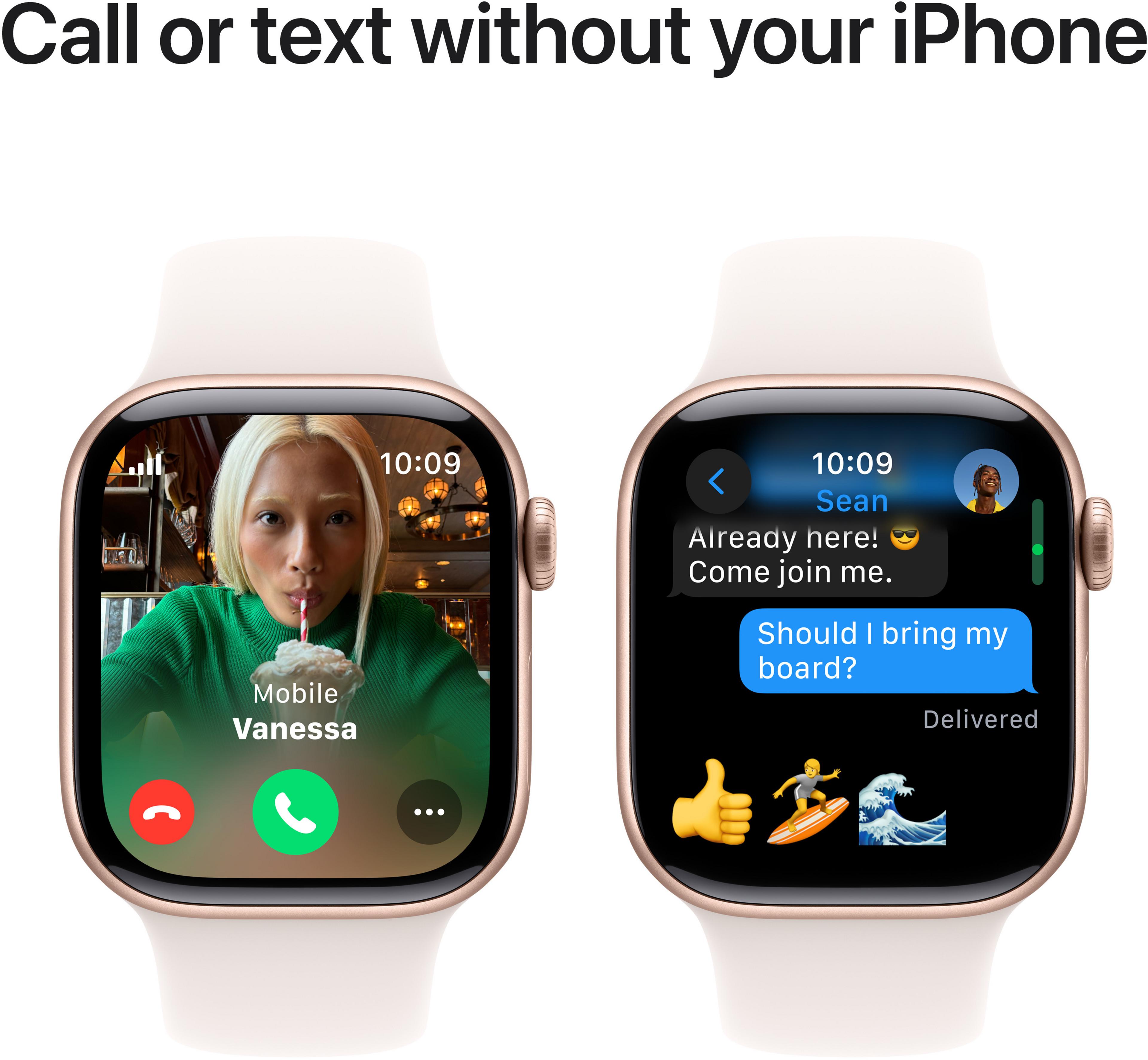 Apple Watch S10 LTE 42mm Alu Rose Gold