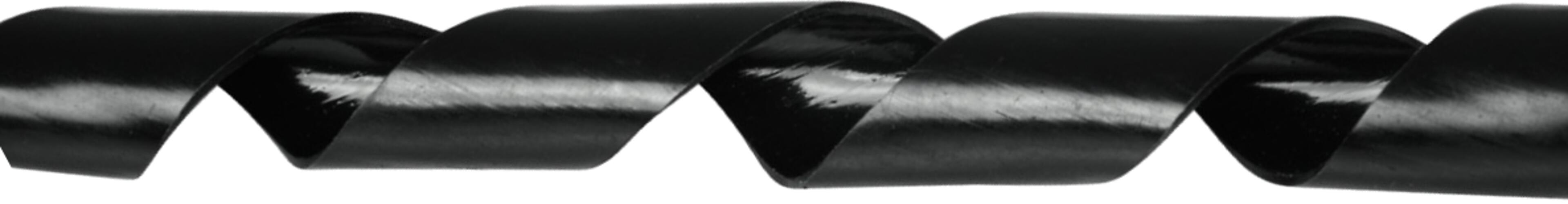 Coiled Cable Protector Hose Black 2.5m
