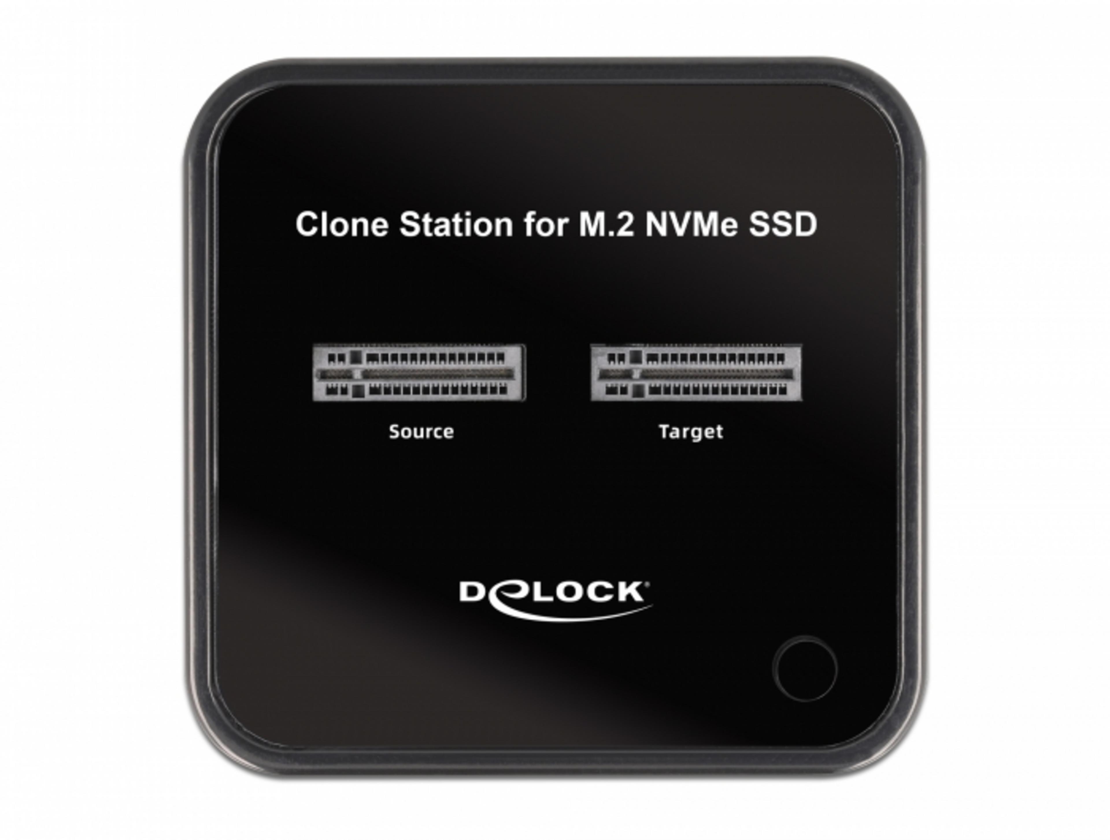 Delock 2x SSD M.2 PCIe Dock & Duplicator
