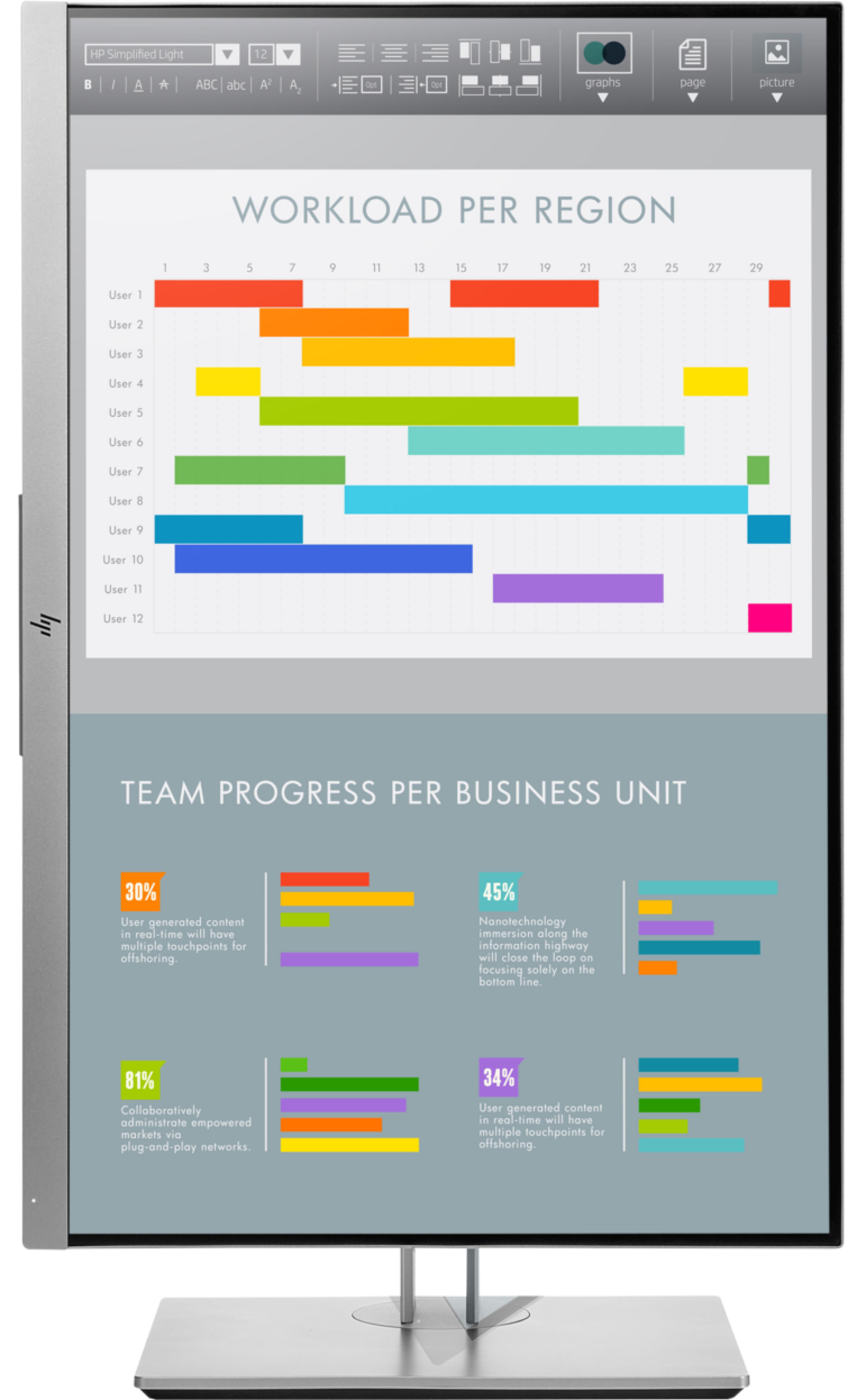 HP EliteDisplay E243i Monitor
