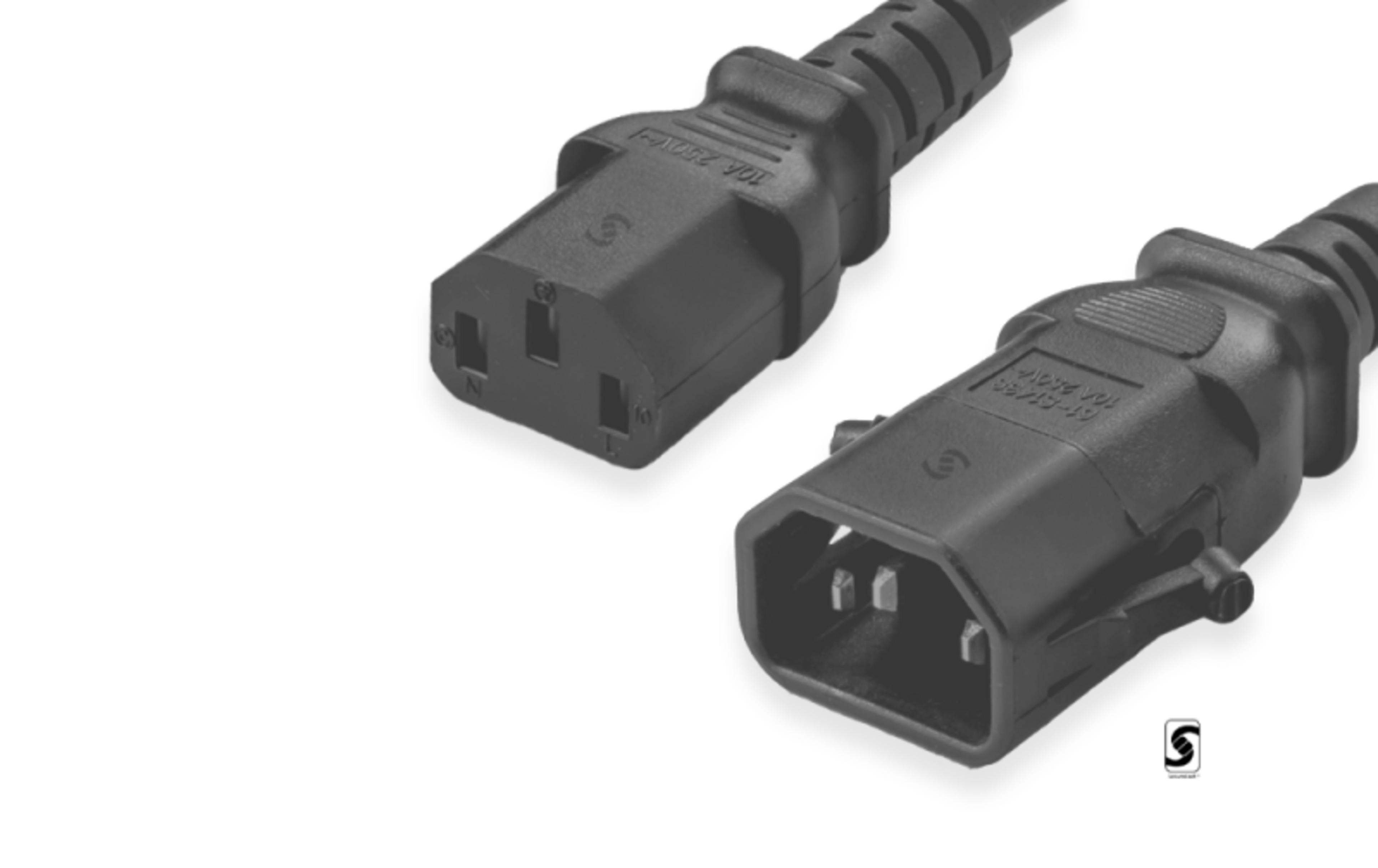 Raritan SL Kabel C13-C14 3,0m schw 6 Stk