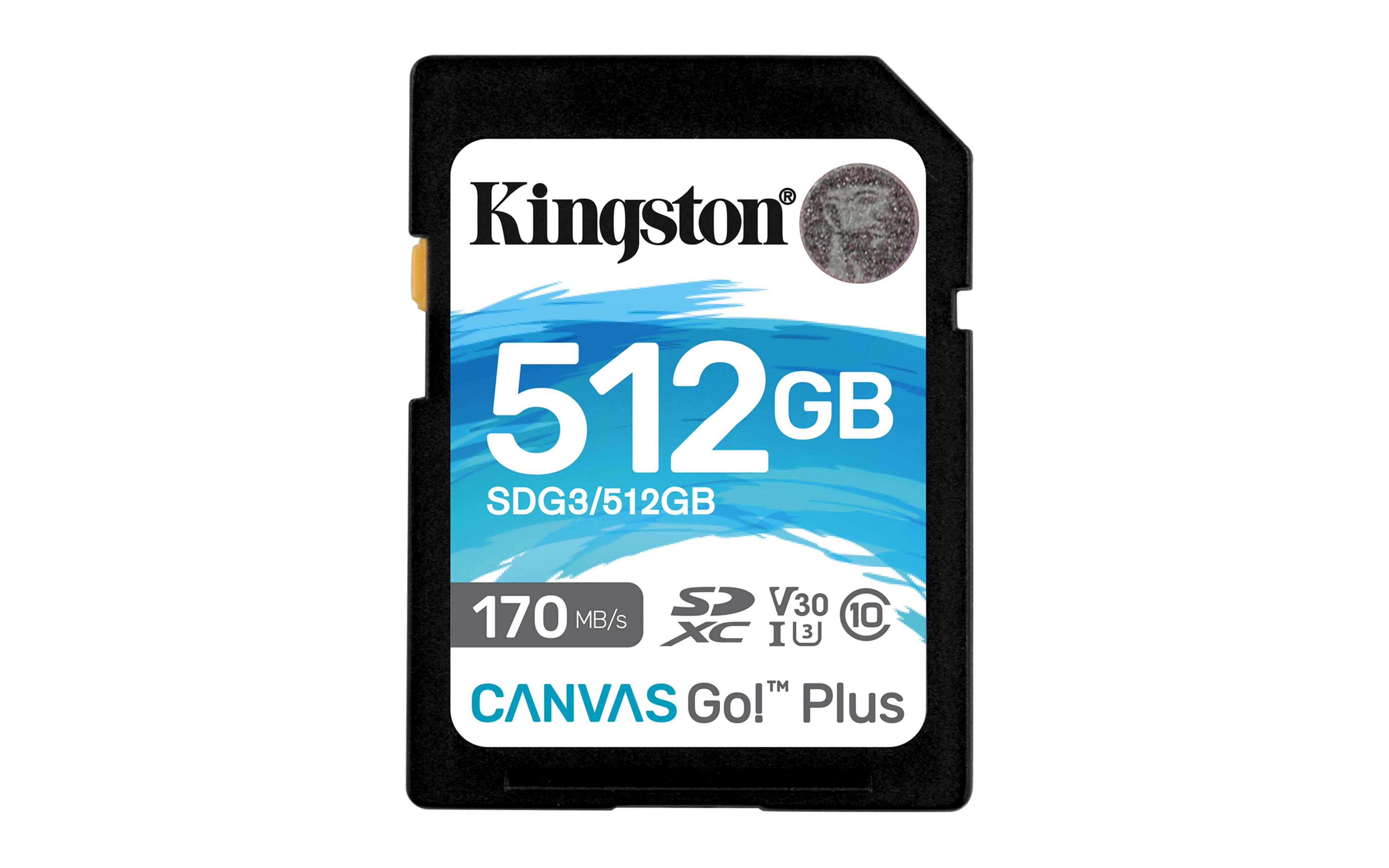 Kingston Karta Canvas Go! Plus 512GB SD