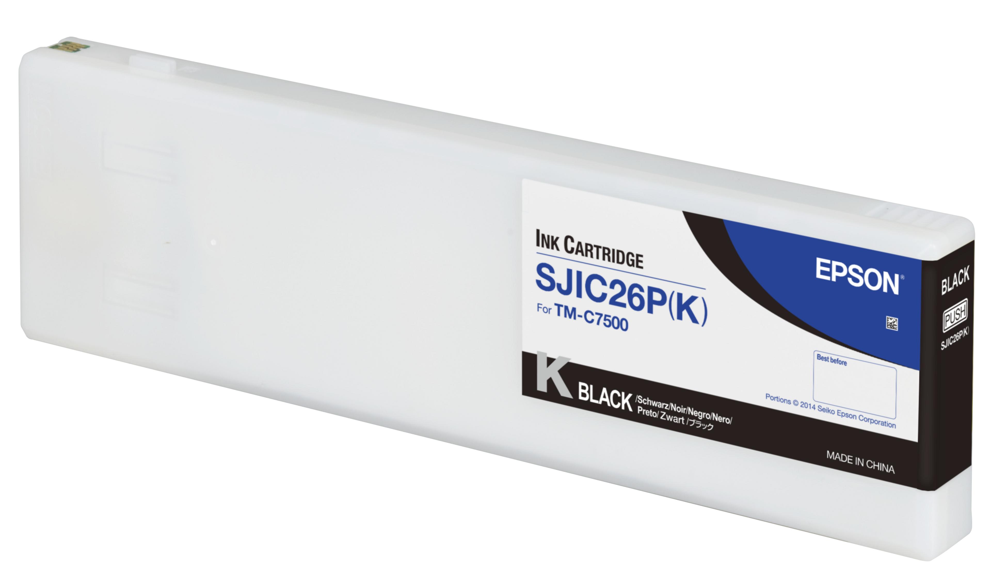 Epson SJIC26P(K) Ink Black